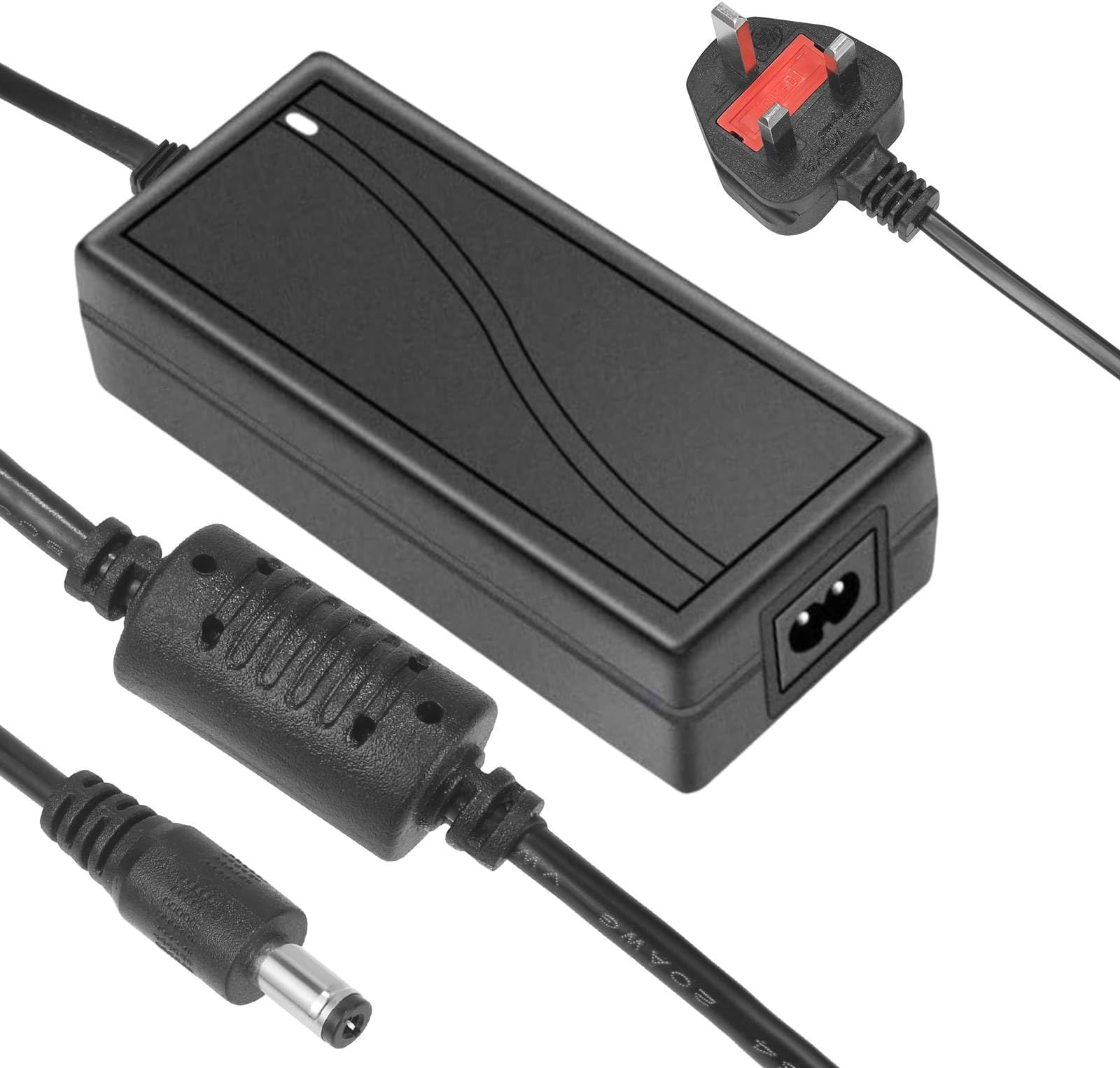 AT-Limvoo UK Plug 12v 1.5a Power Supply Adapter, AC To DC Adapter Power,AC To DC Power Adapter Led Strips Lights Transformers For CCTV Camera UK - View #6