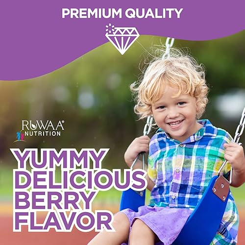 Miniatura 5 de Vitaminas para niños, gomitas de saúco para niños, suplementos de zinc para niños y vitamina C para niños, vitaminas de apoyo inmunológico para