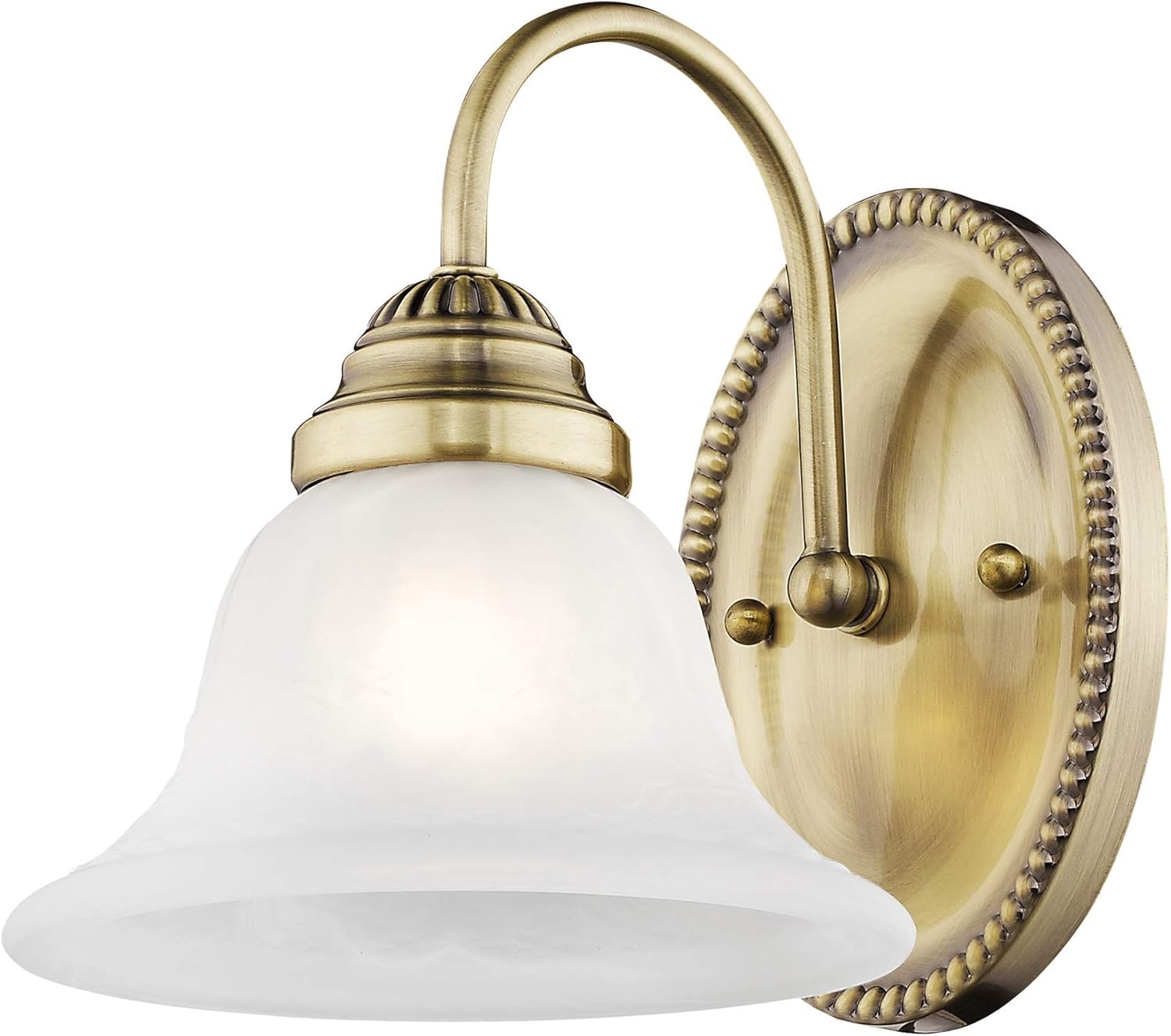 Exclusive Discount 90% Price Livex Lighting 1531-01 Edgemont 1-Light Bath Light, Antique Brass Black Friday Clearance Livex Lighting 1531-01 Edgemont 1-Light Bath Light, Antique Brass