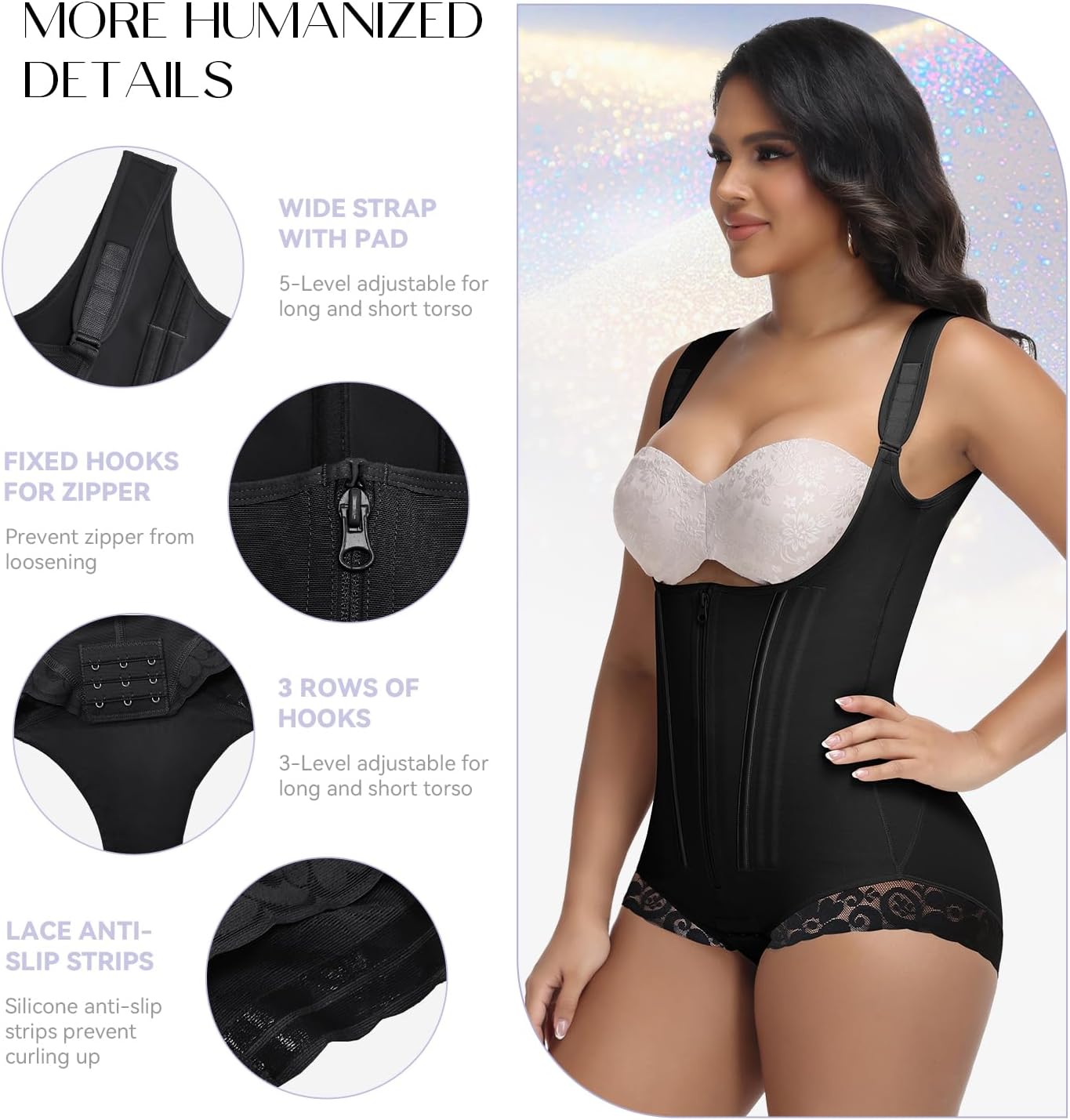 SHAPSHE Fajas Colombianas Moldeadoras Postpartum Stage 1/2/3 Body Shaper Corset Shapewear High Compression Garment for Women - Image 6