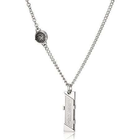 Amazon ディーゼル Diesel メンズ ネックレス Necklace Dx1036 01 Uni ネックレス 通販