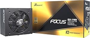 Seasonic Focus+ Alimentatore Atx da 750W, Nero