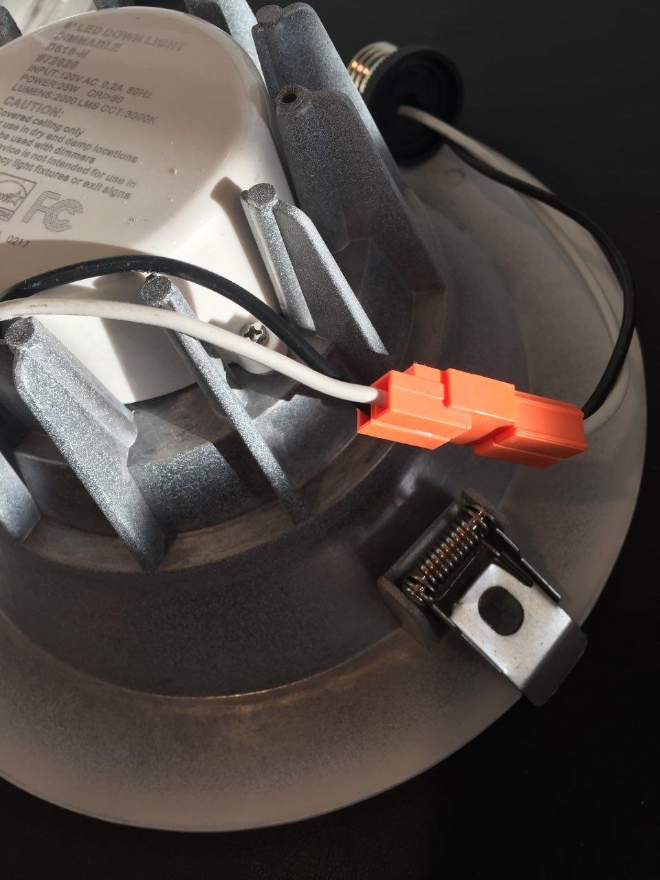 Morris 72626 LED Recessed Lighting Retrofit Kit 8" 25W 3000K Baffled Bezel: Tools & Home Improvement