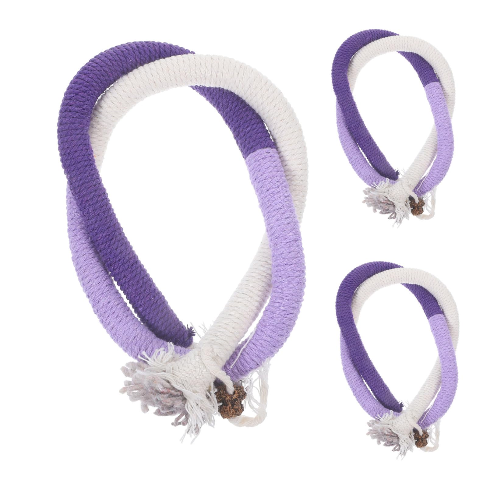 Ipetboom 15pièces Jouets Cataire pour Chats Cordes à Mâcher Interactives pour Éveiller Instinct De Chasse Et Aider à Hygiène Jouet Amusant pour Chats Intérieur