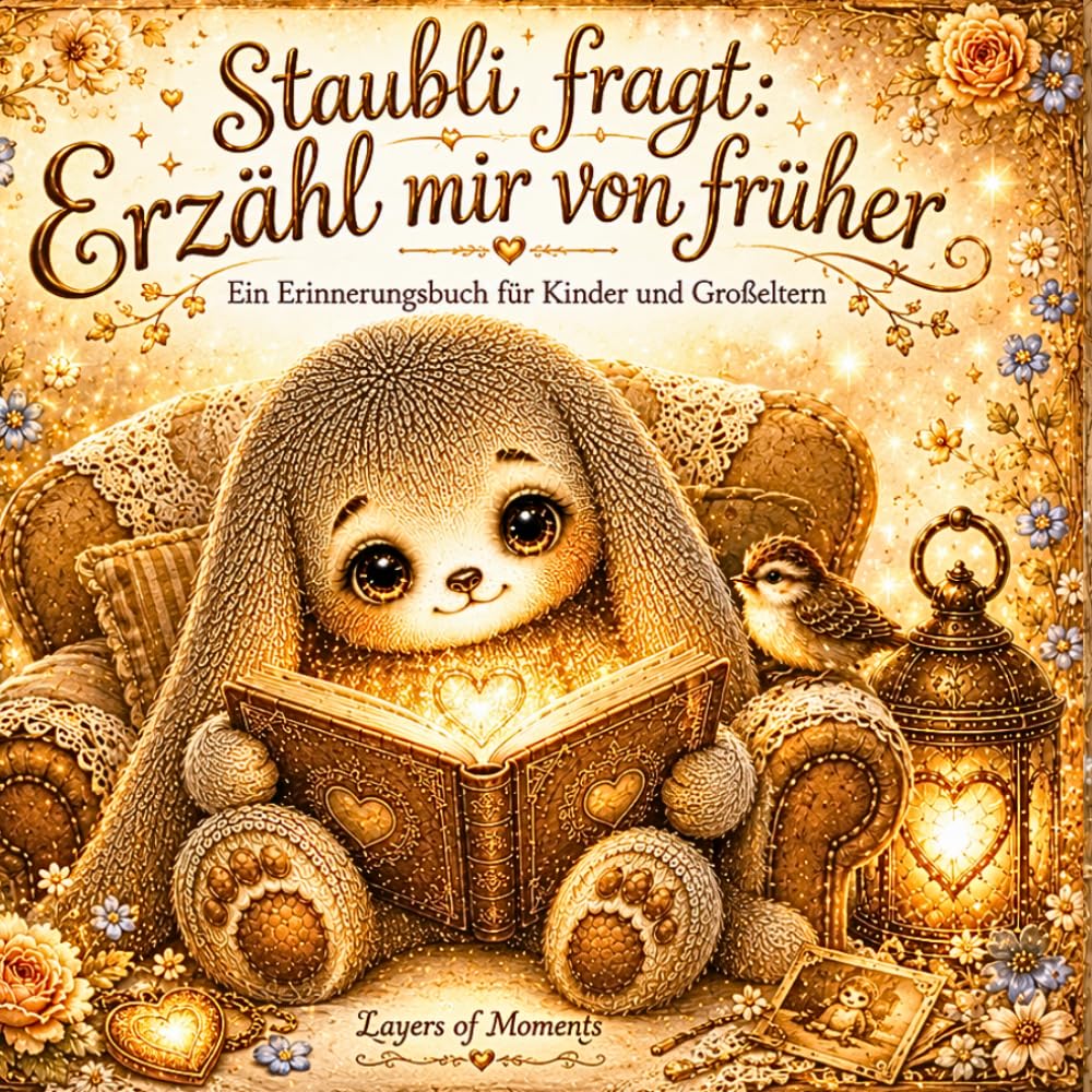 Staubli fragt: Erzähl mir von früher: Ein Erinnerungsbuch für Kinder und Großeltern | Mit 25 farbigen Illustrationen und Platz zum gemeinsamen Schreiben | Für Kinder von 3–6 Jahren