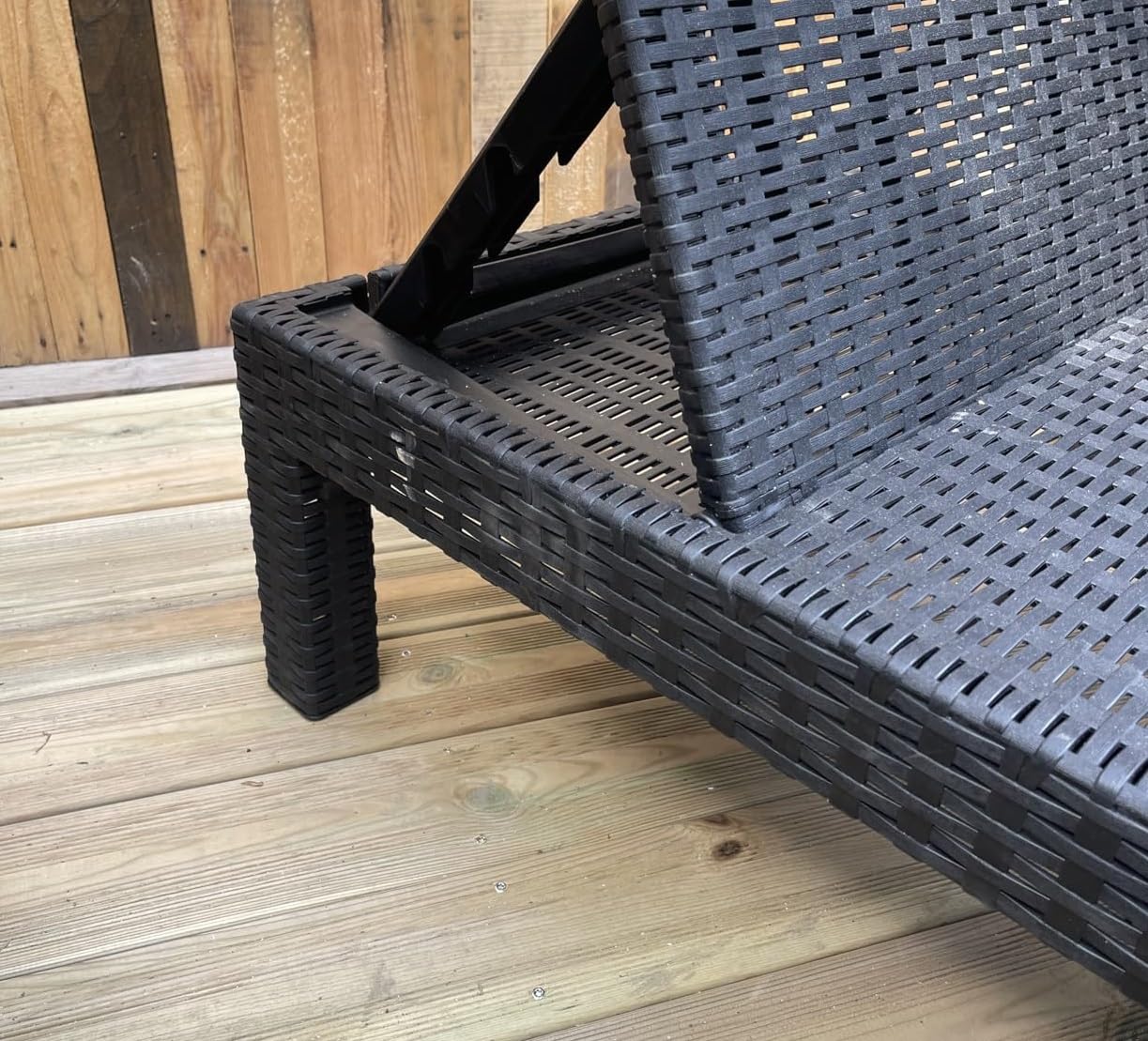 Bain de Soleil Jardin Exterieur,Bain de Soleil Pliant avec Coussin,Transat Jardin Exterieur Chaise Longue Pliable Plastique, Gris (Bain de Soleil avec Coussin)