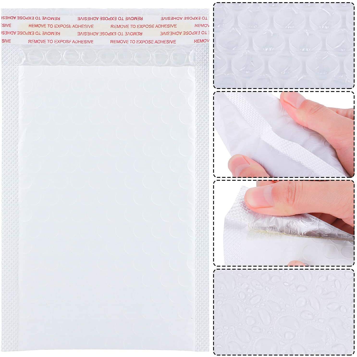 Enveloppes à Bulles - Parfait pour Vos expéditions - Bande autocollante de Fermeture (Lot de 1000, L11 (400x460))