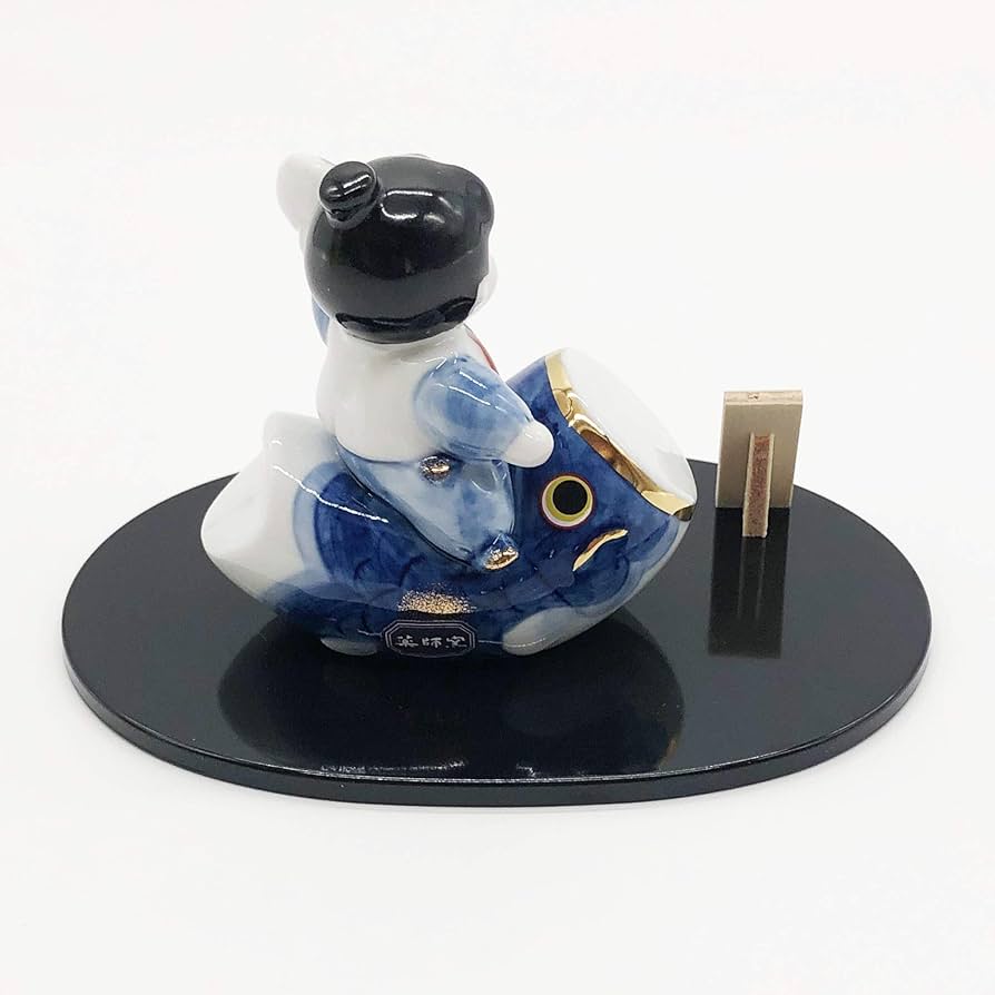 五月人形桃太郎青花磁招き猫陶磁器置物コレクション 五月人形桃太郎青花磁招き猫陶磁器置物コレクション 五月人形