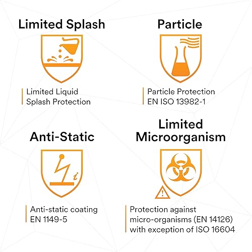 Miniatura 7 de 3M 4510Overoles desechables, XL, Blanco, 25