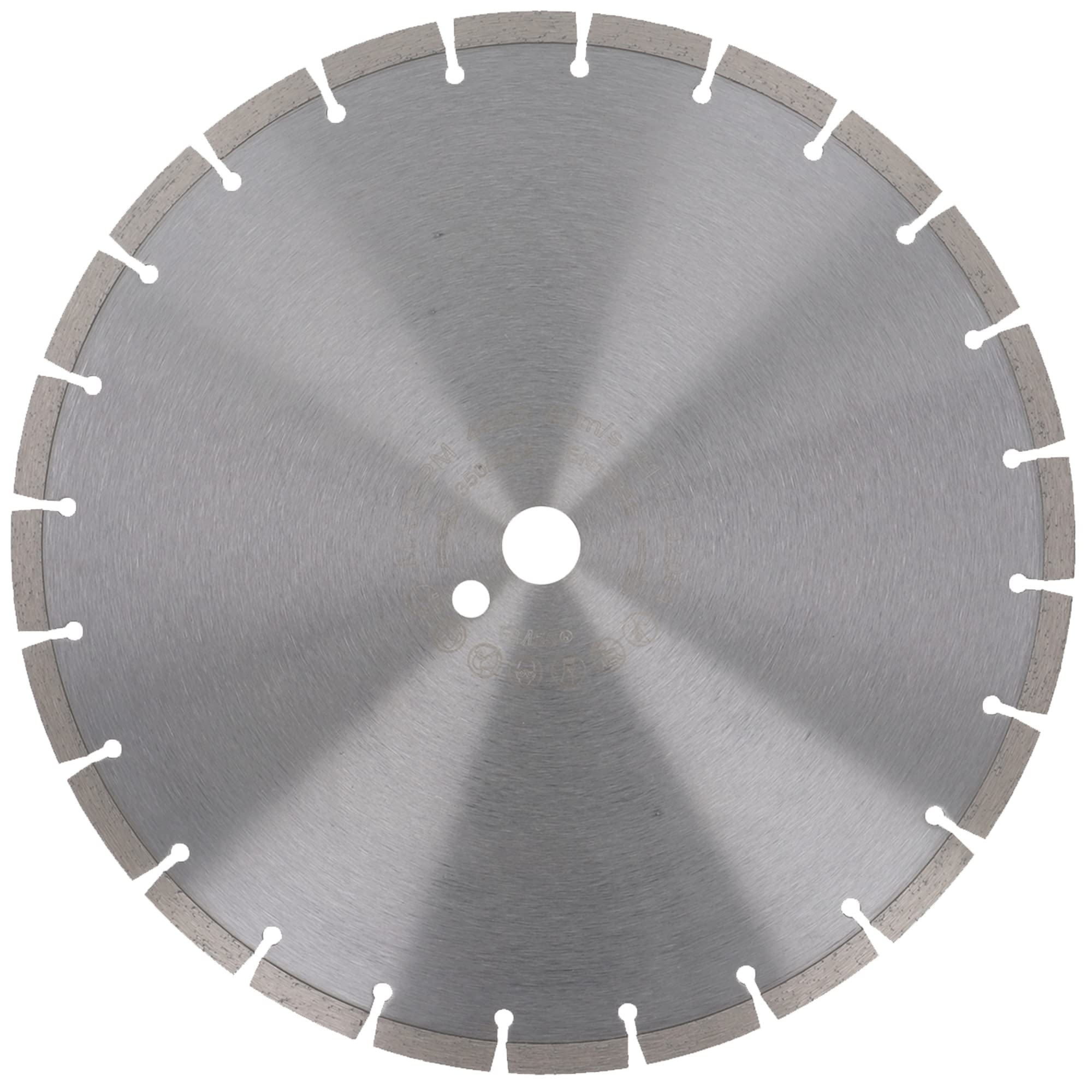PRODIAMANT Pro 10 Premium disque à tronçonner diamanté universel 350 mm x 20 mm - segments bloc hauteur 10 mm, pour béton, pierre et matériaux de construction