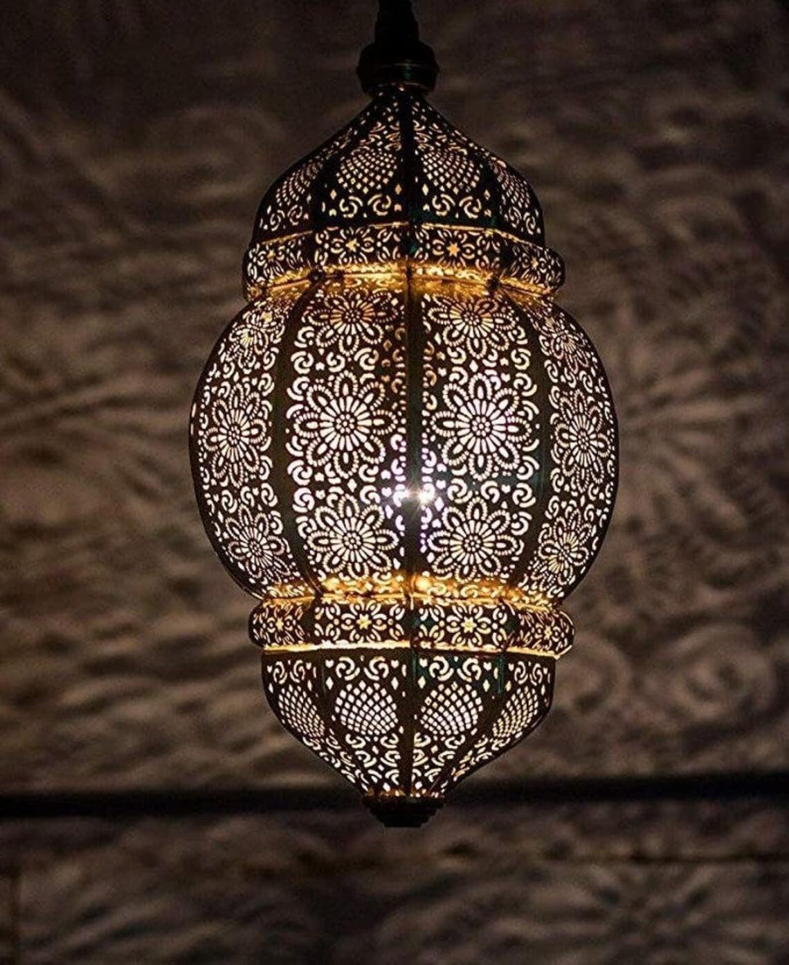1 Pcs Turkish Garden Decor Lanterns to Elevate Your Outdoor Space - Unique Oriental Pendant Lights