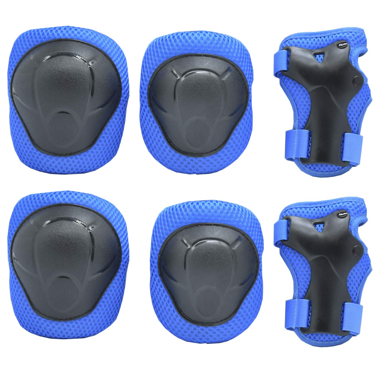 Knee Pads for Kids Knee and Elbow Pads Wrist Guards Toddler Protective Gear Set for Skateboarding Skating Inline Roller Cycling Bike Rollerblading Scooter Pads