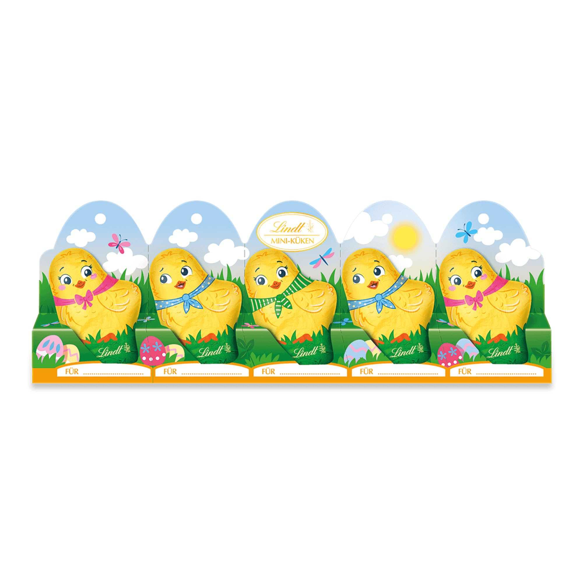 Lindt Schokolade | Mini-Küken | 3 x 50g | Niedliche Schokofiguren aus zarter Vollmilch-Schokolade zum Teilen | Osterdeko | Perfekte Osterschokolade für Kinder & Erwachsene