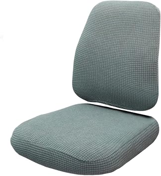 2PCS/Set Soft Stretchable Computer Chair Cover, Elastic Edge Machine-Washable Office & Gaming Chair Slipcover, Elastic Protector