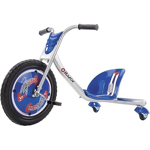 Razor RipRider 360 Caster Trike for Kids Ages 5+ - Lightweight, Rubber Handlebars, Steel Frame, for Riders up to 160 lbs