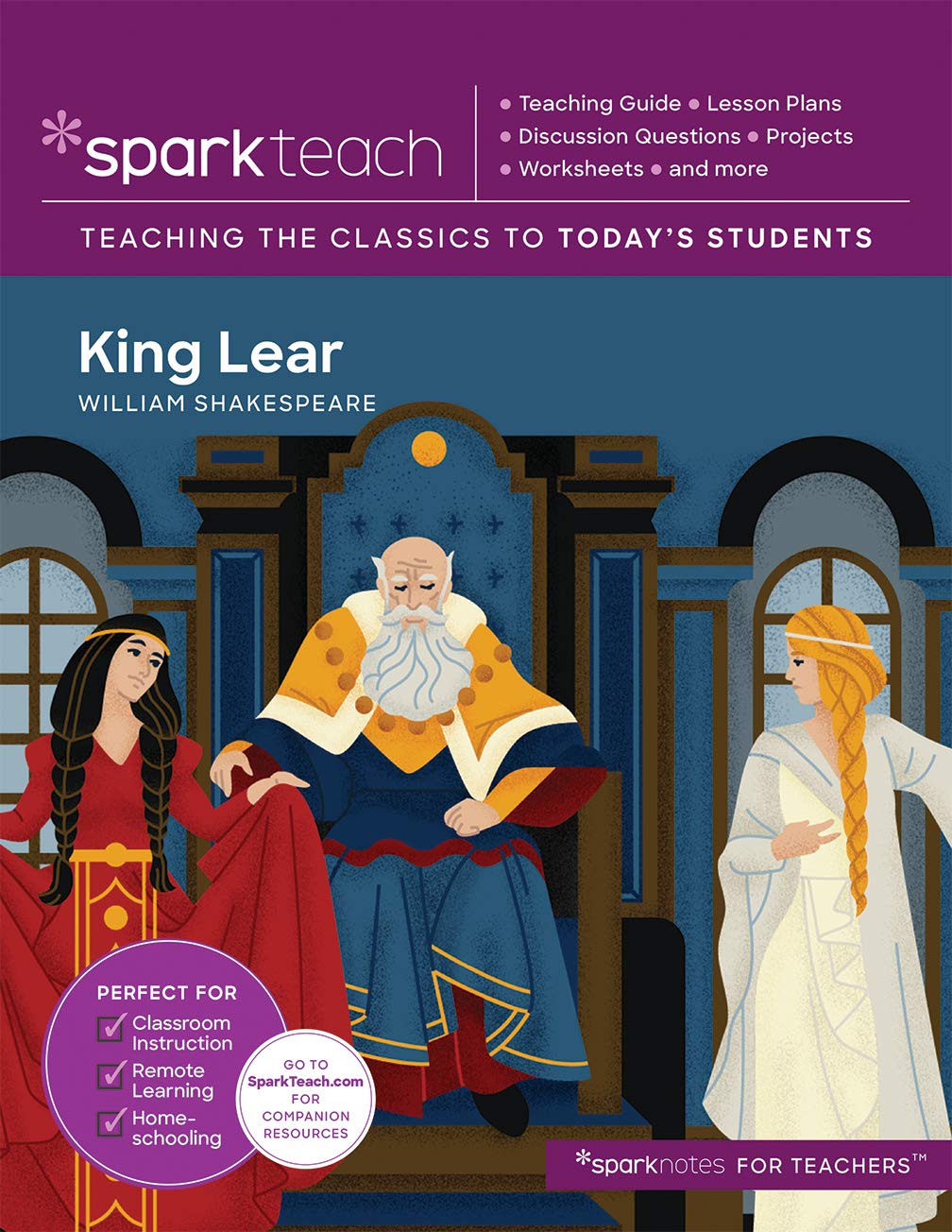 Amazon.com: SparkTeach: King Lear (Volume 9): 9781411480018: SparkNotes ...