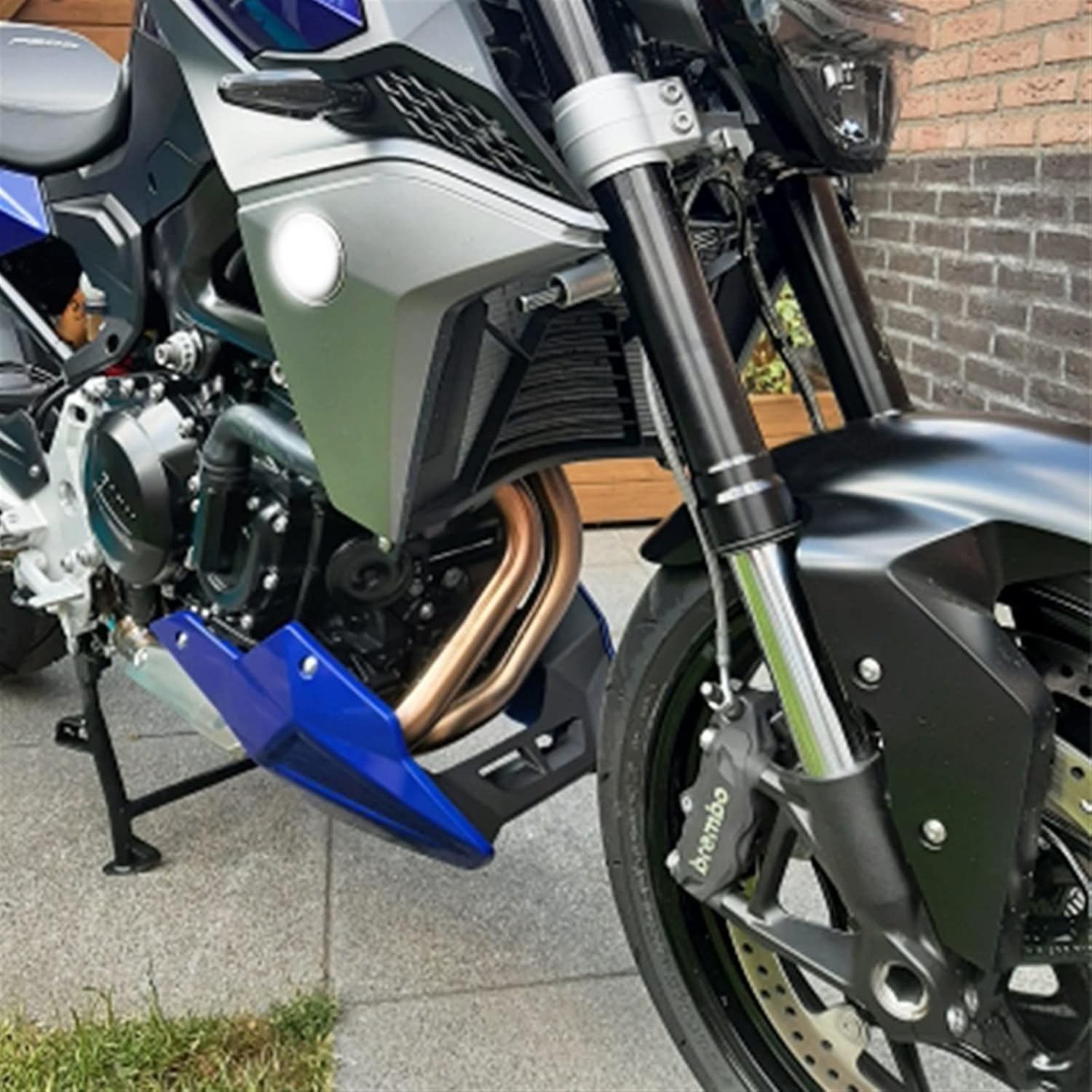 motorcycle fairing Lower Engine Chassis Guard Skid Plate Spoiler Cover Blymer Pan Protector For BMW F900R F900XR 2020 2021 fairing panel(C)