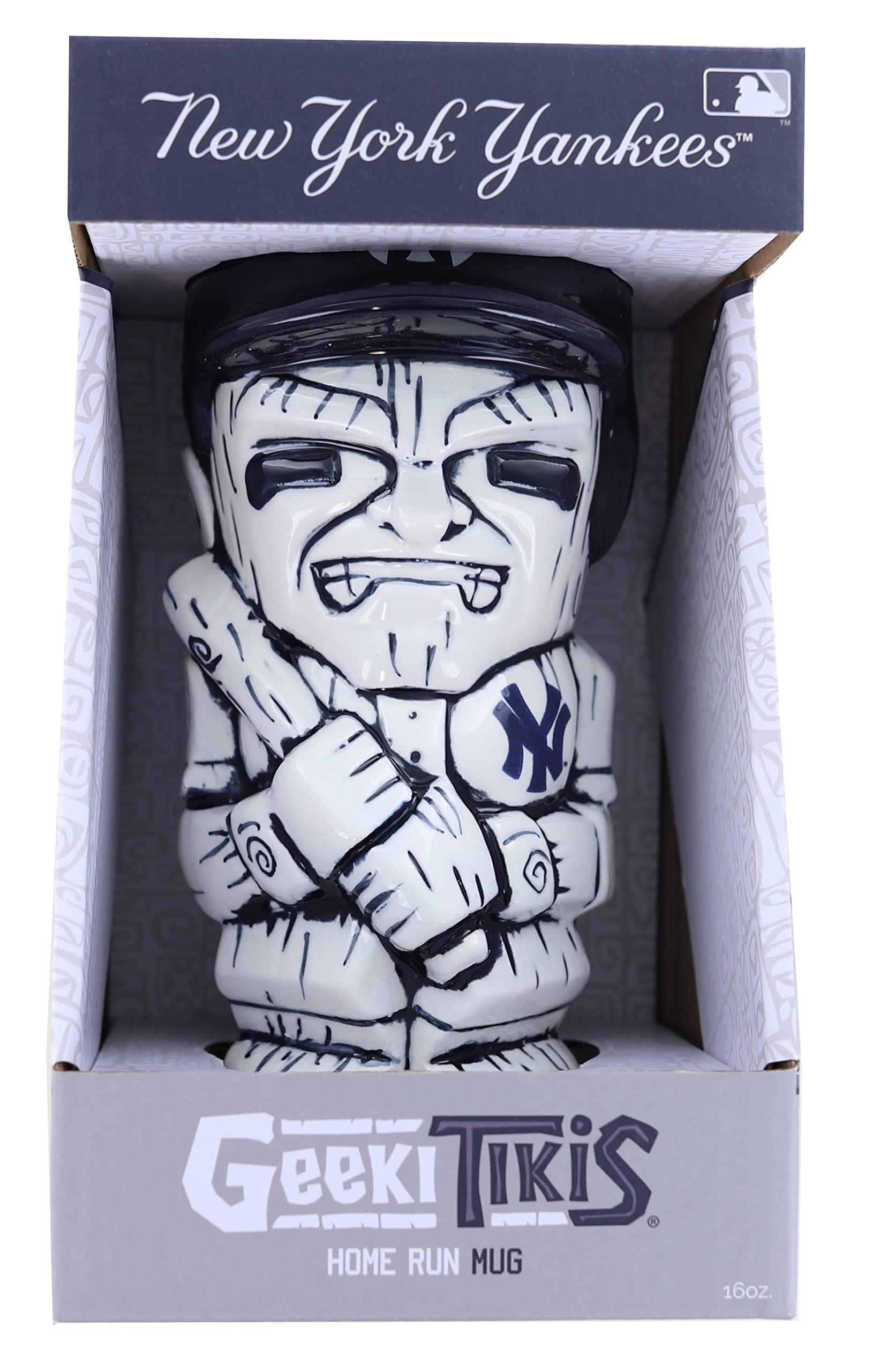 Amazon.com | Geeki Tiki MLB NY Yankees Player 16oz Ceramic Mug