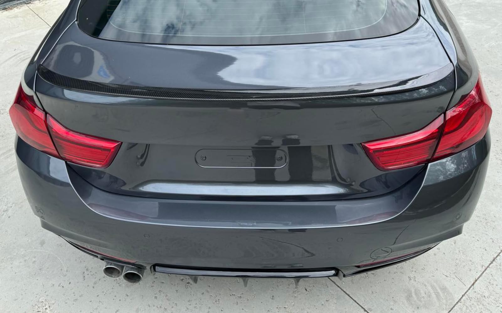 MpTuned Spoiler posteriore F36 Performance Carbon Look per serie 4 2014-2020 Performance Tuning Gran Coupe 420i 428i 430i 435i 440i