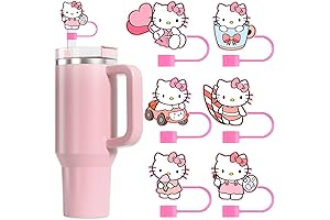 Adorable Hello Kitty Straw Toppers for Your Beloved Stanley Tumbler