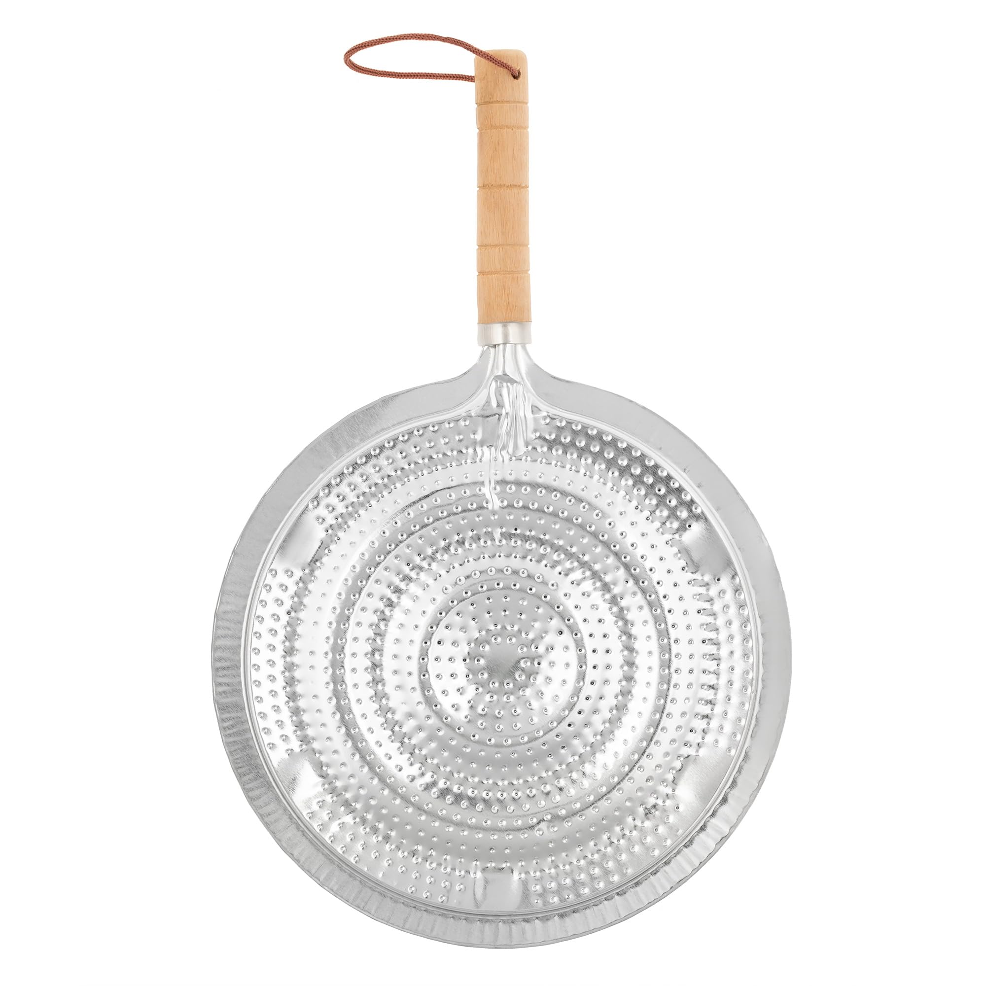 Heat Diffuser for Gas Stove - Flame Spreader with Wooden Handle - Gas Stove Diffuser Plate, Stainless Steel - Kitchen Reducer for Simmer