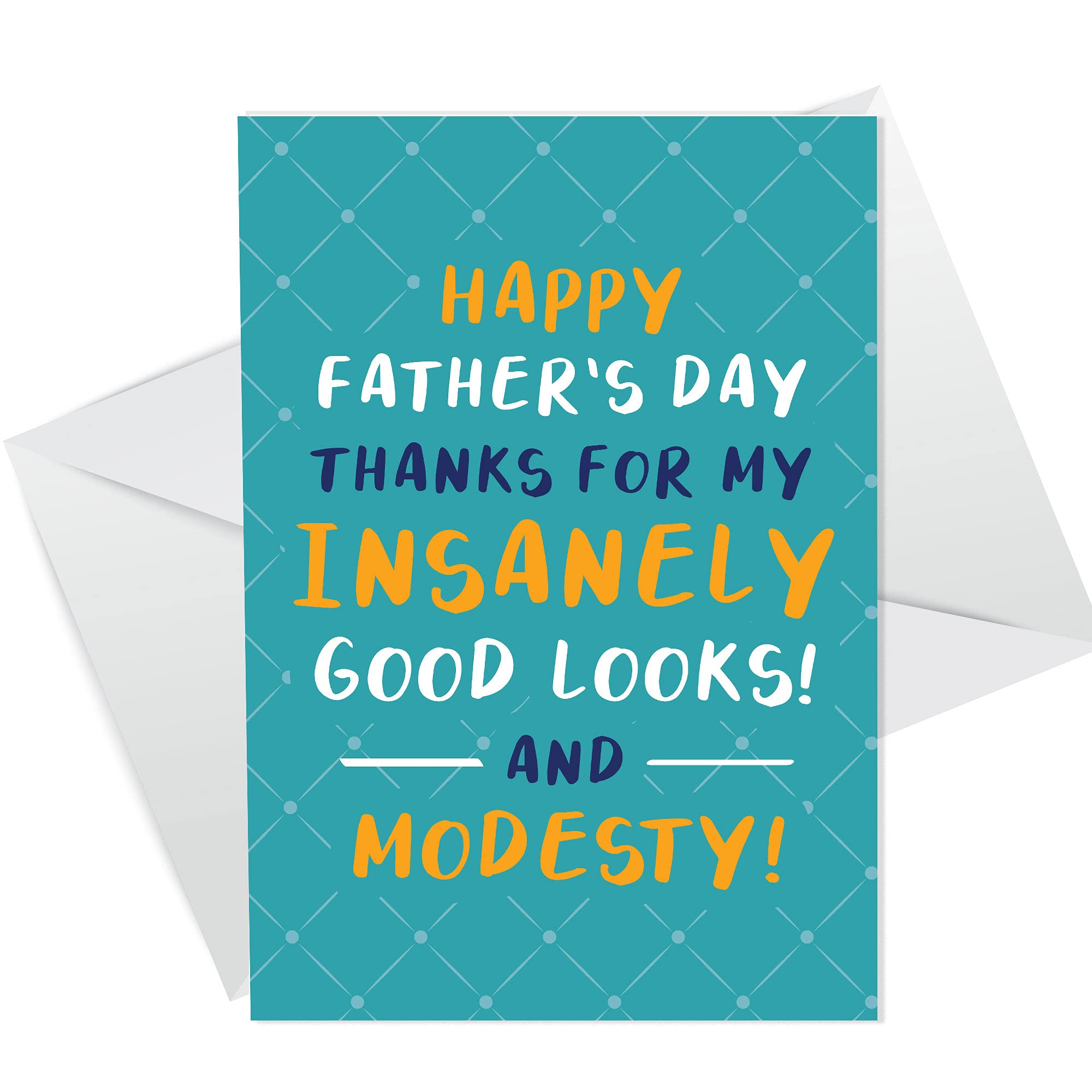 RED OCEAN Funny Fathers Day Cheeky Humour Card For Dad Novelty Card From Daughter Son