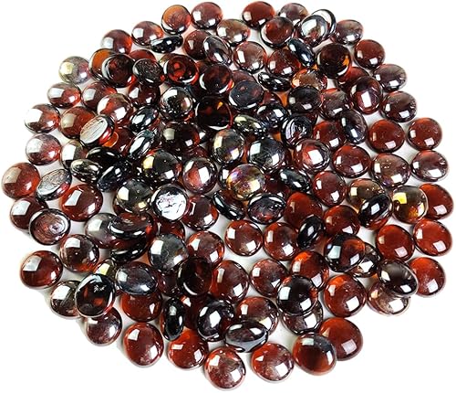 850 gemas de vidrio marino esmerilado para rellenos de jarrones, mosaicos artesanales, acuario, guijarros de pecera, exhibiciones de flores, 5 libras