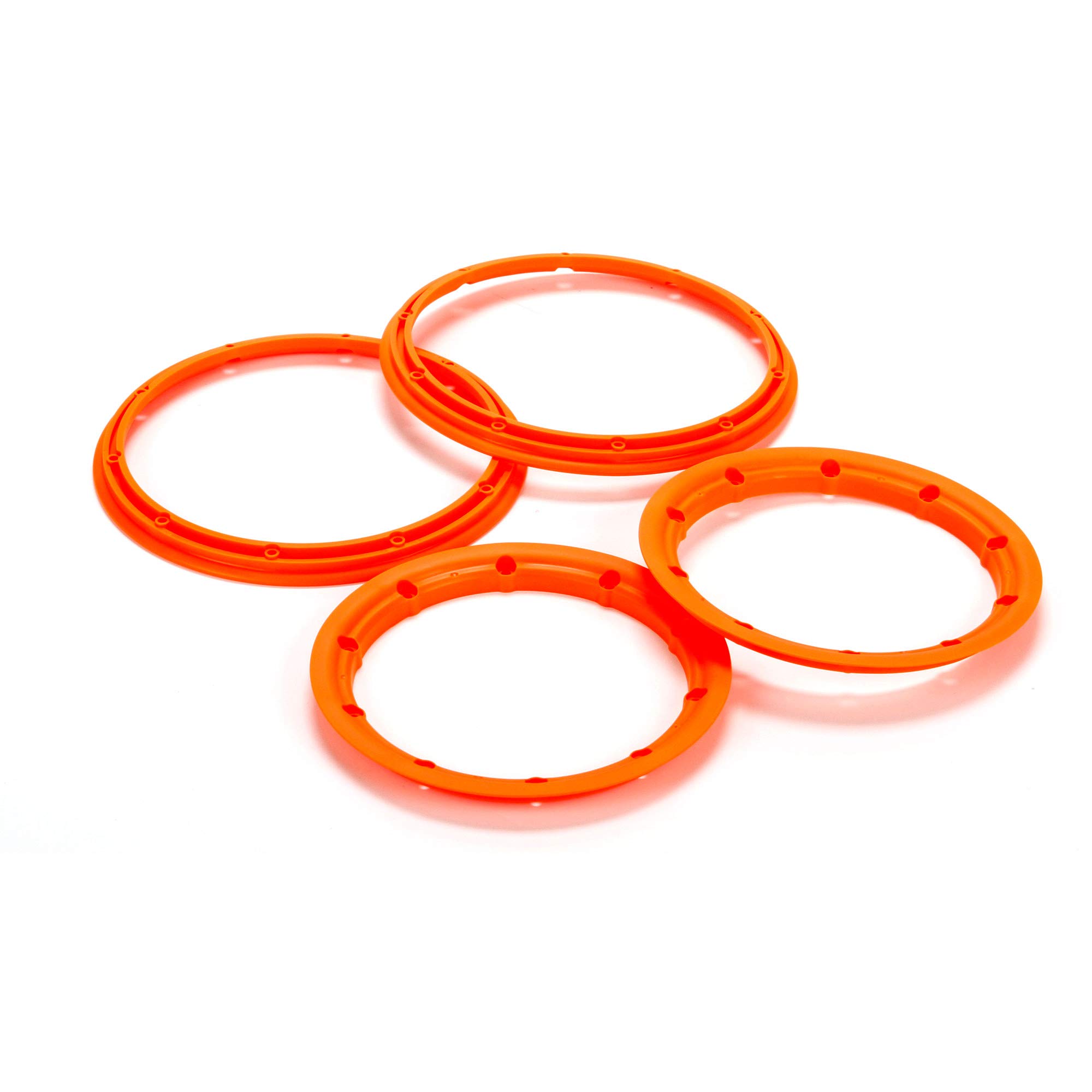 Losi Beadlock Set Inner & Outer Flour Orange2 5T LOS45007 RC Tire