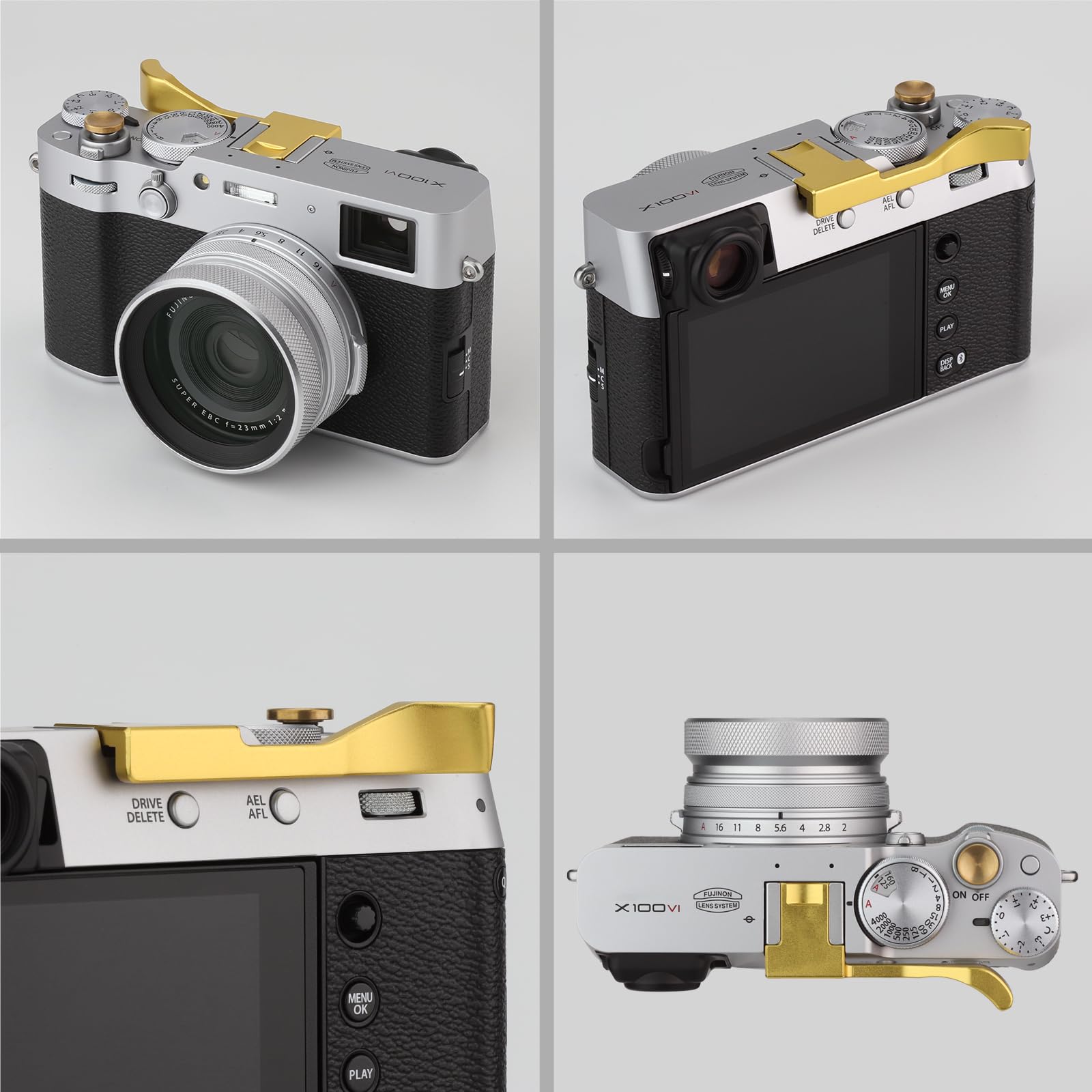 Amazon | Haoge THB-XVG メタル サムアップレスト ハンドグリップ