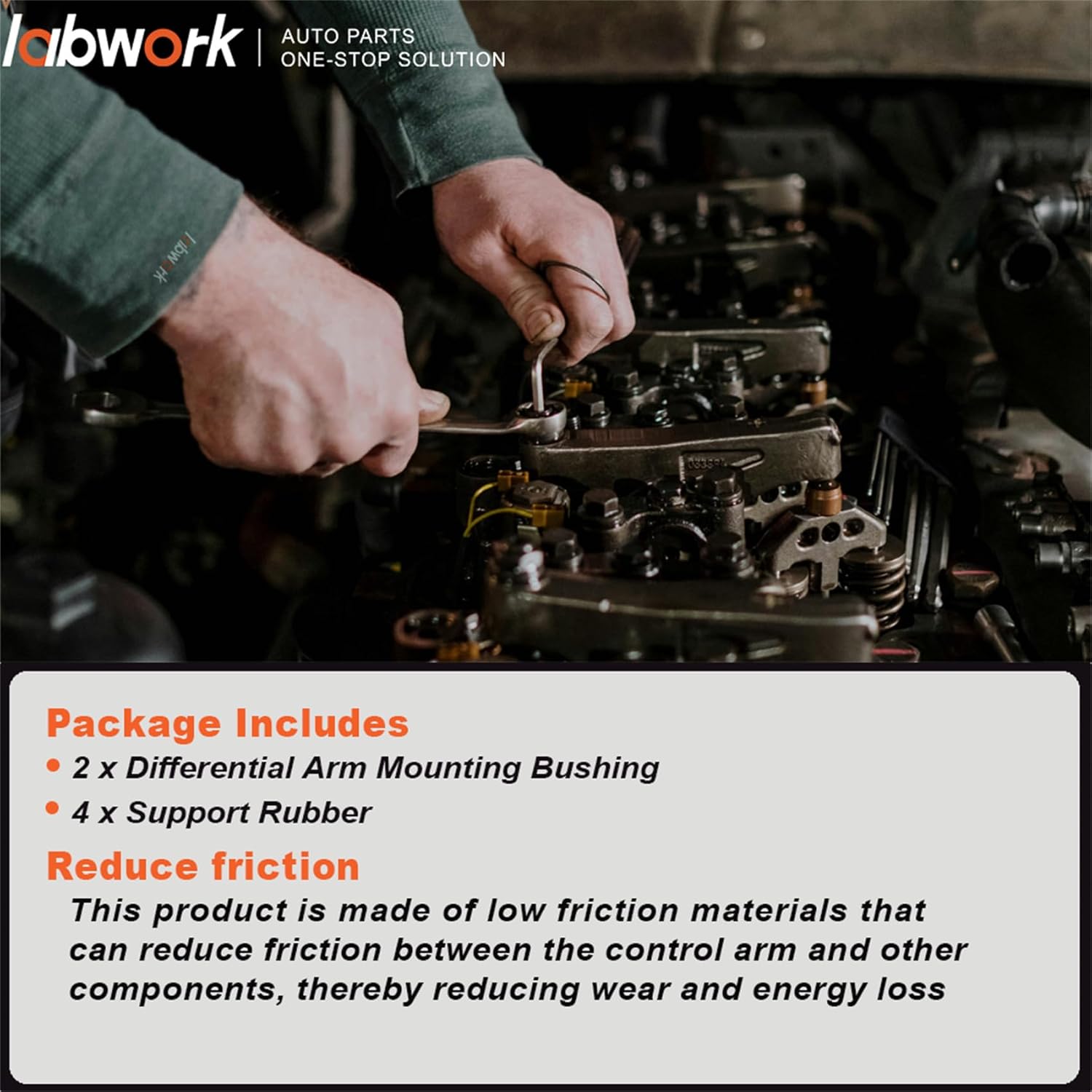 labwork 6 x Rear Differential Arm Mounting Bushing Support Rubber Replacement for Honda CR-V 1997-2012 Replacement for Honda Civic Ferio 1995-2001