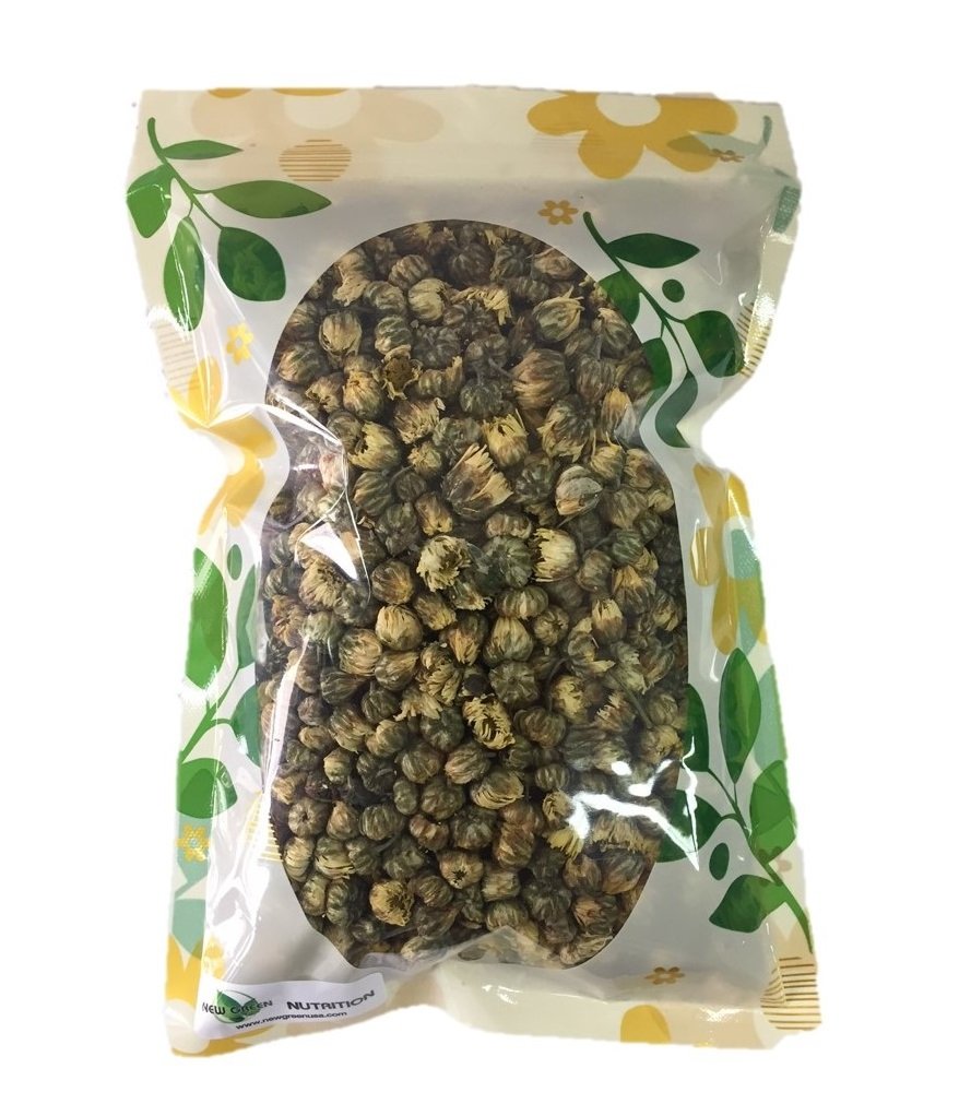 HerbsGreen Premium Chrysanthemum Flower Buds, 100% Natural, Premium Quality with No Stems (3 oz. Bag)