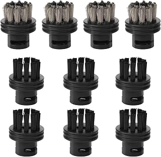 Waitbird 10 Pack Steam Cleaner Brush Heads, Compatible Steam Cleaner, Replacement Parts Accessories Cleaning Brush Head fo... Price In India