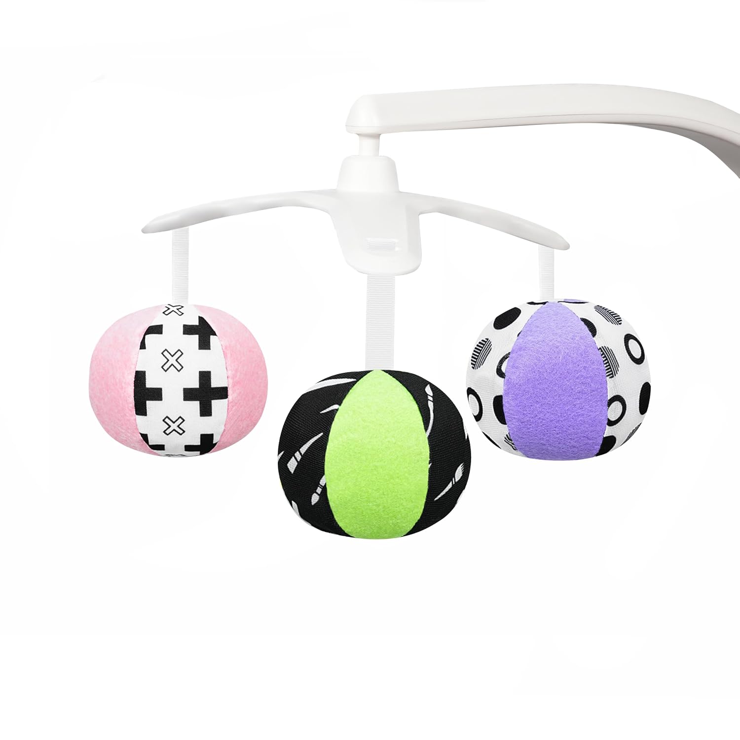 Multifunctional Replacement Balls for UPPAbaby Mamaroo Smart Swing,Colorful Montessori Sensory Mamaroo Balls for Swing Replacement and Everyday Play (Only Includes Balls)