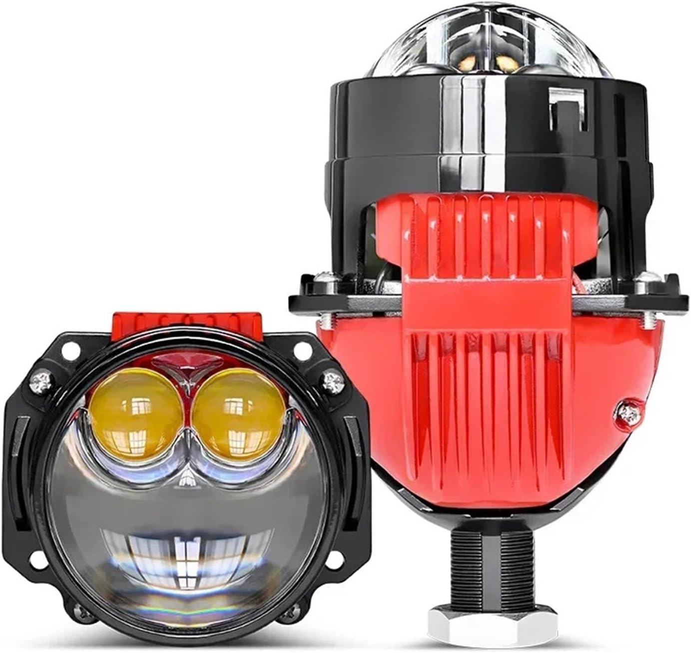 Upgrade Your Car Headlights With 2.5 Inch Bi Led Laser Projector Lens - Hi Lo Beam 6500K With H4 H7 H11 9005 9006 Sockets