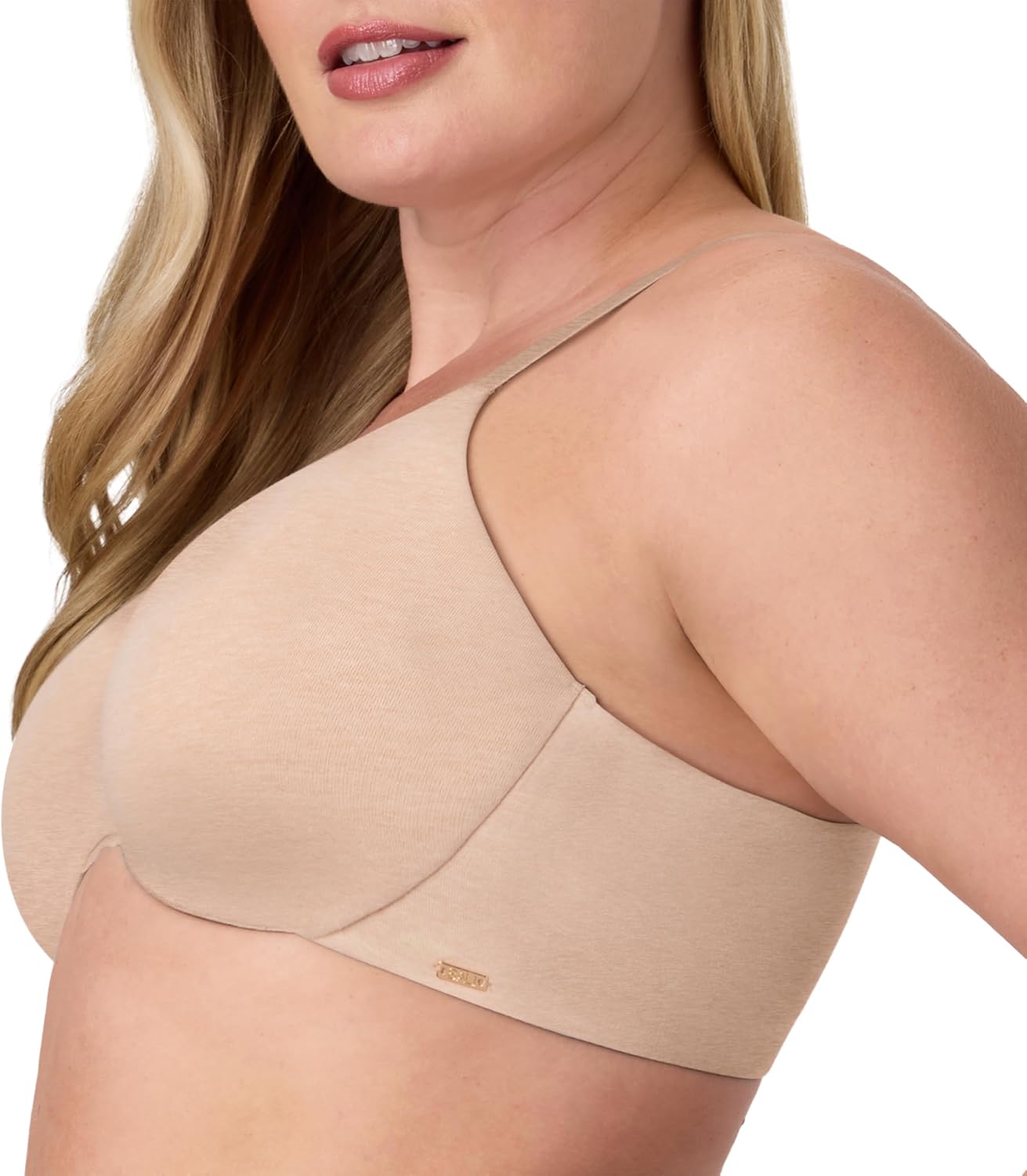 Bali Womens T-Shirt Bra, Cotton Collection Underwire Bra for Women, Full Coverage, Moisture-Wicking - Image 4