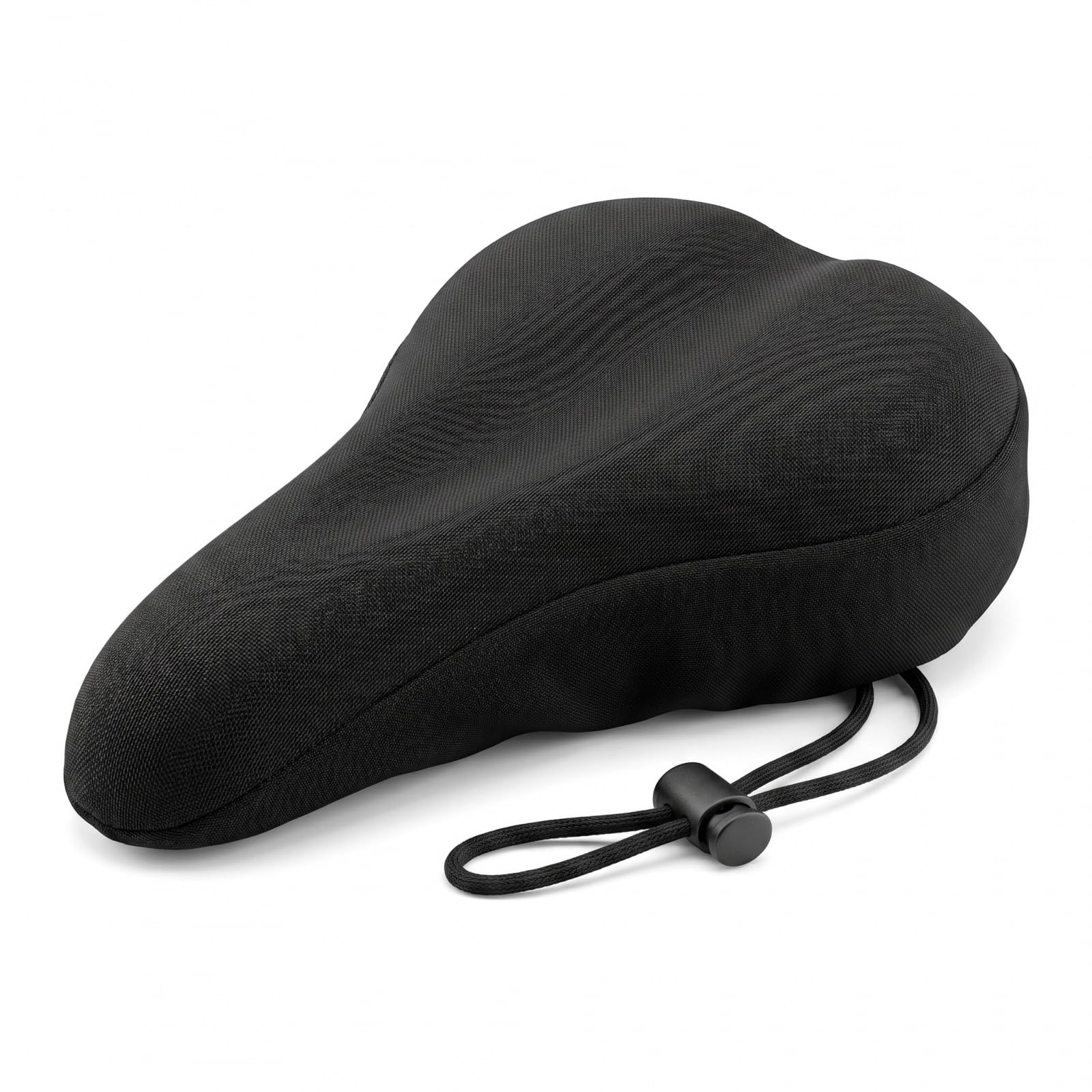 Bike Seat Cushion Cover - Extra Soft Memory Foam Bicycle Saddle Pad for Men & Women, Waterproof & Breathable Universal Fit for Mountain, Road, Exercise & Spin Bikes