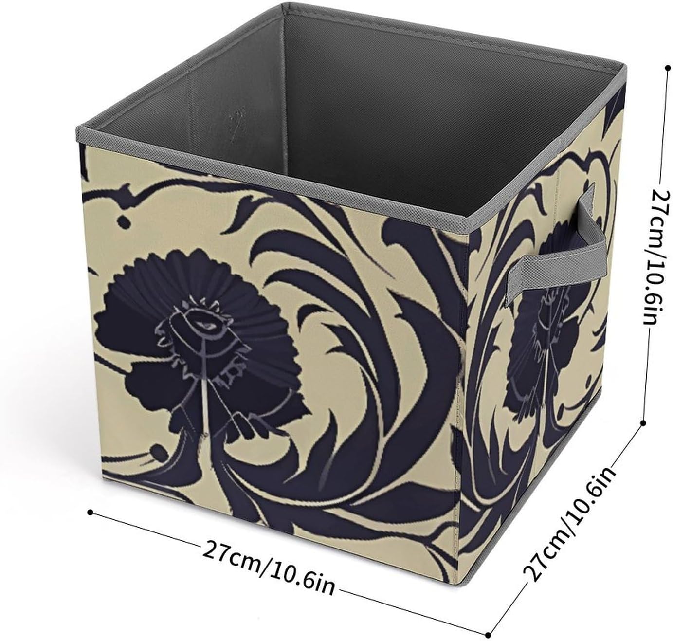 Bat Pattern Storage Box, Collapsible Storage Box, Clothing Storage Box, Sturdy And Foldable, Suitable for Storing Books, Toys, Clothes, Socks Or Toys