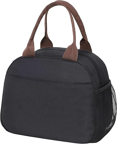 Bagseri Lonchera con aislamiento para niños, bolsa térmica portátil reutilizable para niños pequeños, para la escuela, forro resistente al agua