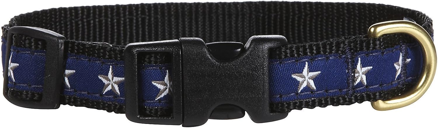 Up Country Dog Collar North Star Made in USA (X-Small (6 to 12 Inches) 5/8 Inch Narrow Width)
