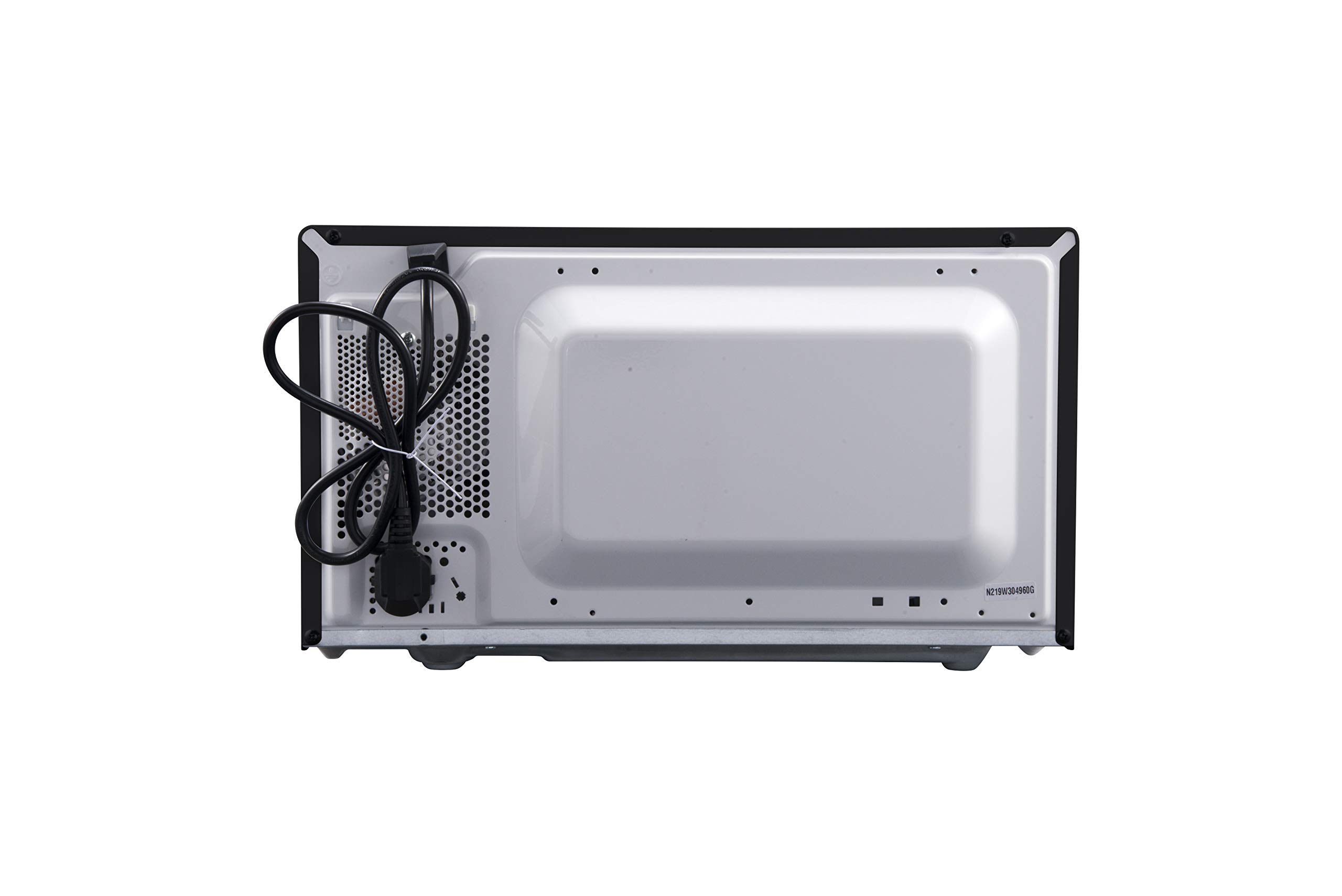 Sharp R204BA Solo-Mikrowelle,20 L,800 W,6 Leistungsstufen,Timer von 30 Minuten bis 00 Sekunden,Schwarz