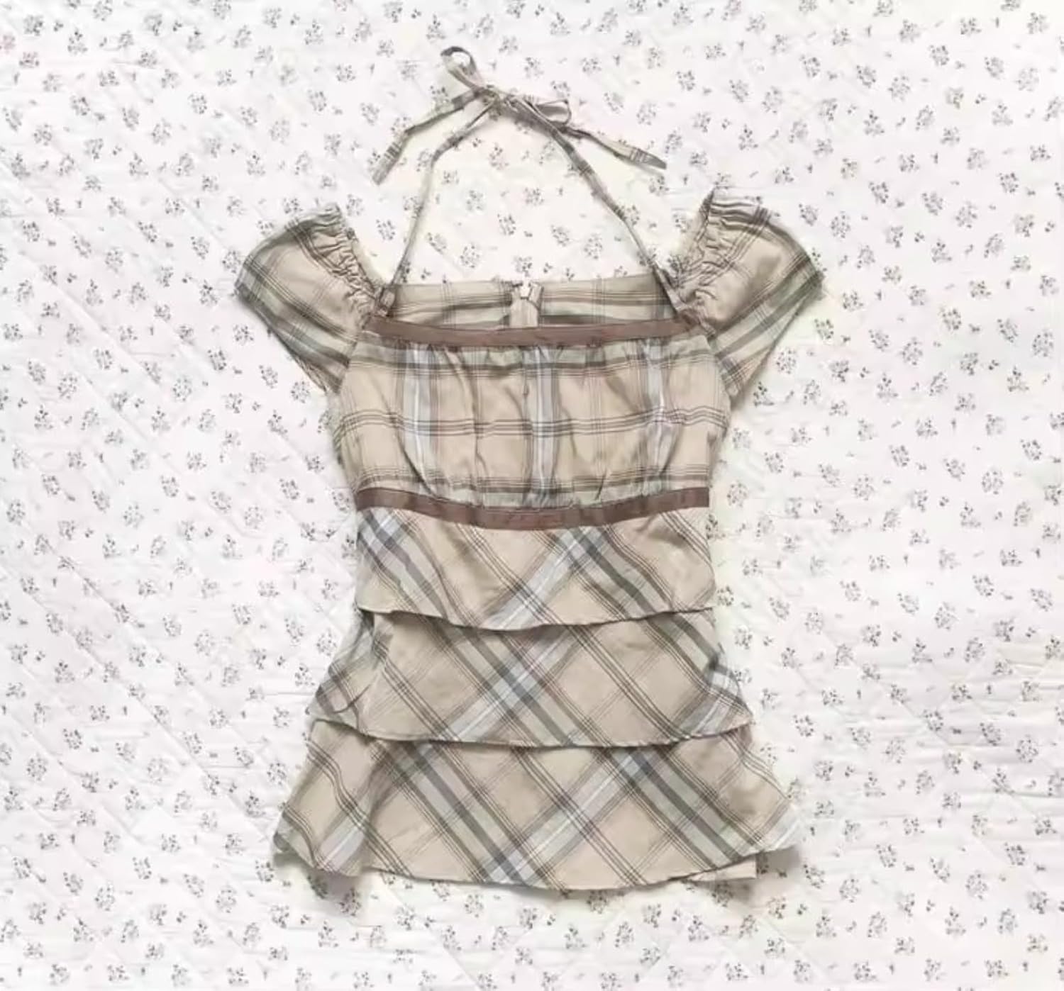 Coquette Ruffle Tops Women Cute Summer Lace Peplum Babydoll Top Teen Girls Y2k Grunge 2000s Cottagecore Clothing - Image 6