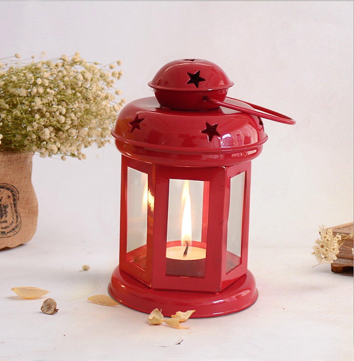 eCraftIndia Lantern Decoration with Tealight Candle