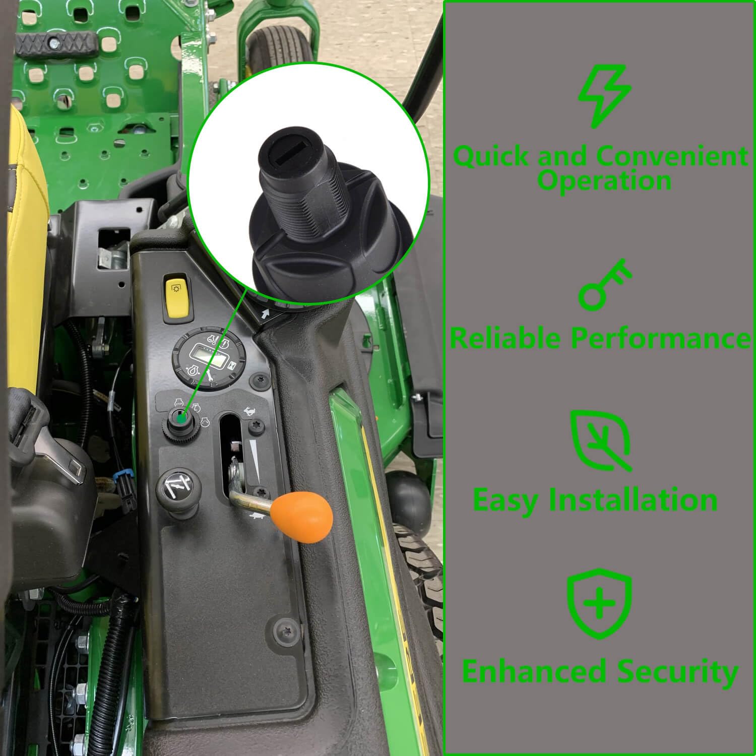 Amazon.com: Ignition Switch with Key AUC18708, for John Deere 345 