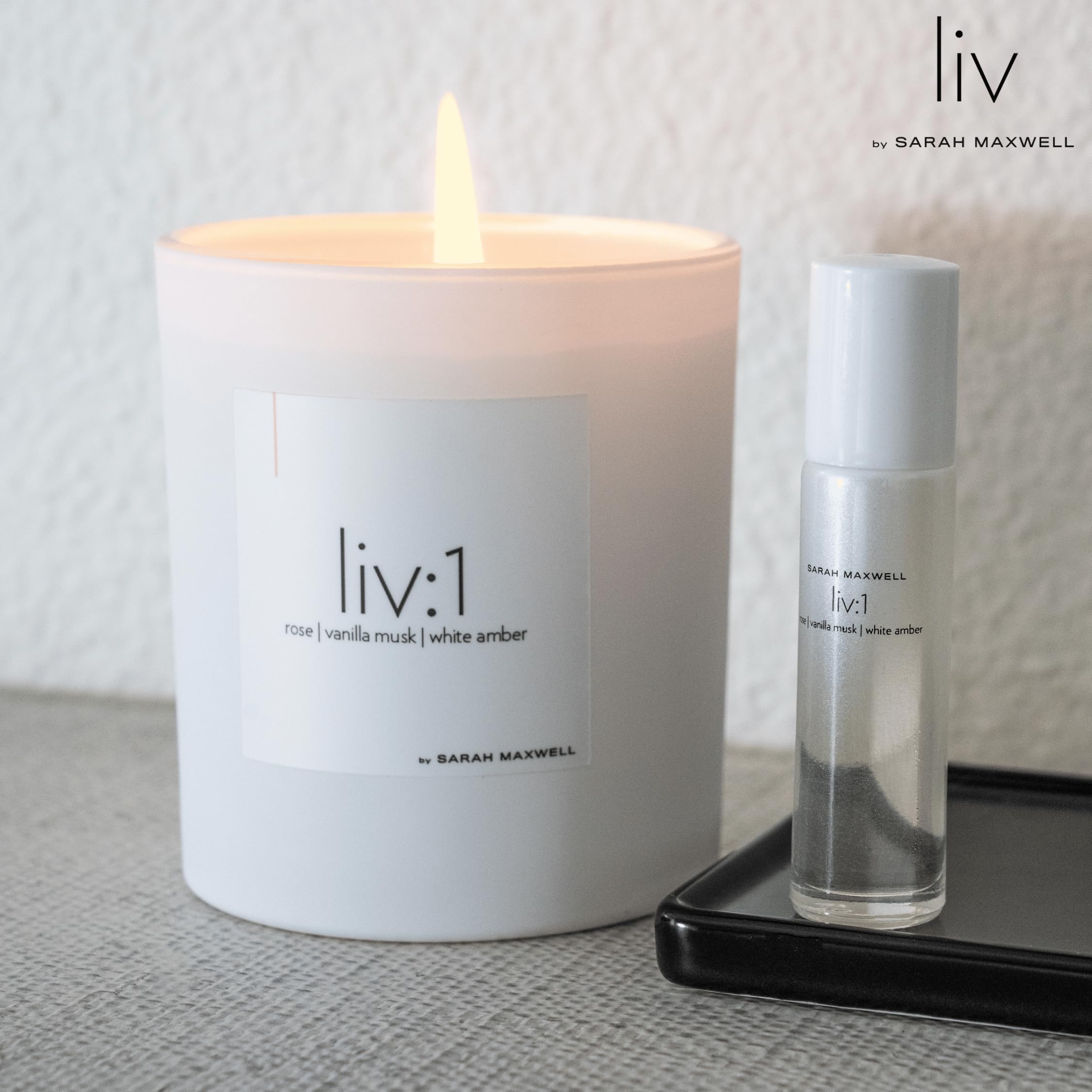 Amazon.com: Sarah Maxwell Beauty LIV:1 Luxury Perfumed Oil for