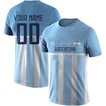 World Cup 2026 Football Jersey Personalised Name Number Fan Top | Personalised design; Breathable mesh fabric; Sizes for kids teens adults