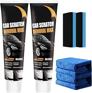 2 Stück Kratzer Entferner Auto, Autopolitur Scratch Remover Wax, Auto Spray Kratzer Entfernen, Tiefen Kratzerentferner Autolacks für Verschiedene Oberflächen Autos (120ml*2)