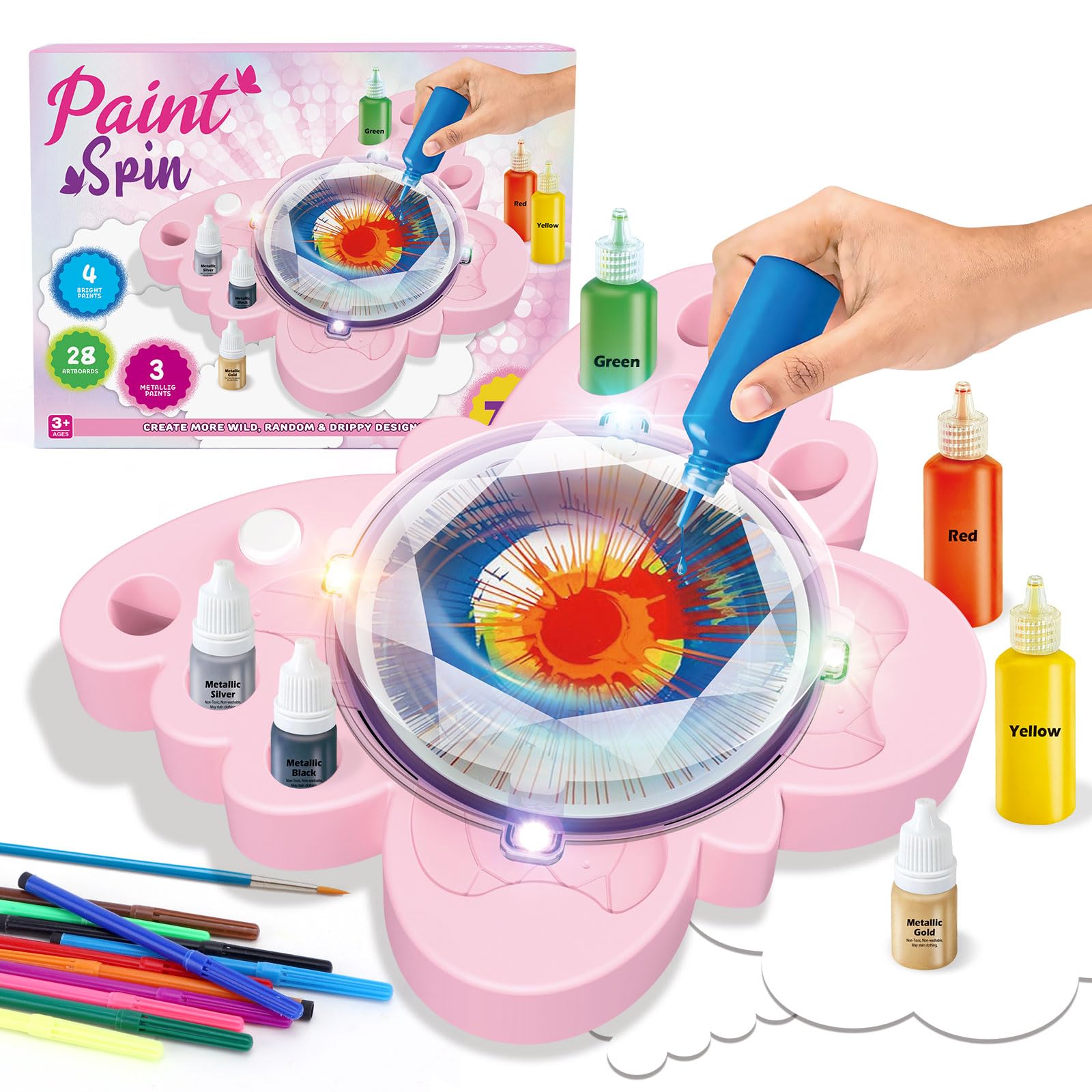 Amazon.com: Paint Spin Art Machine Kit for Girls & Boys