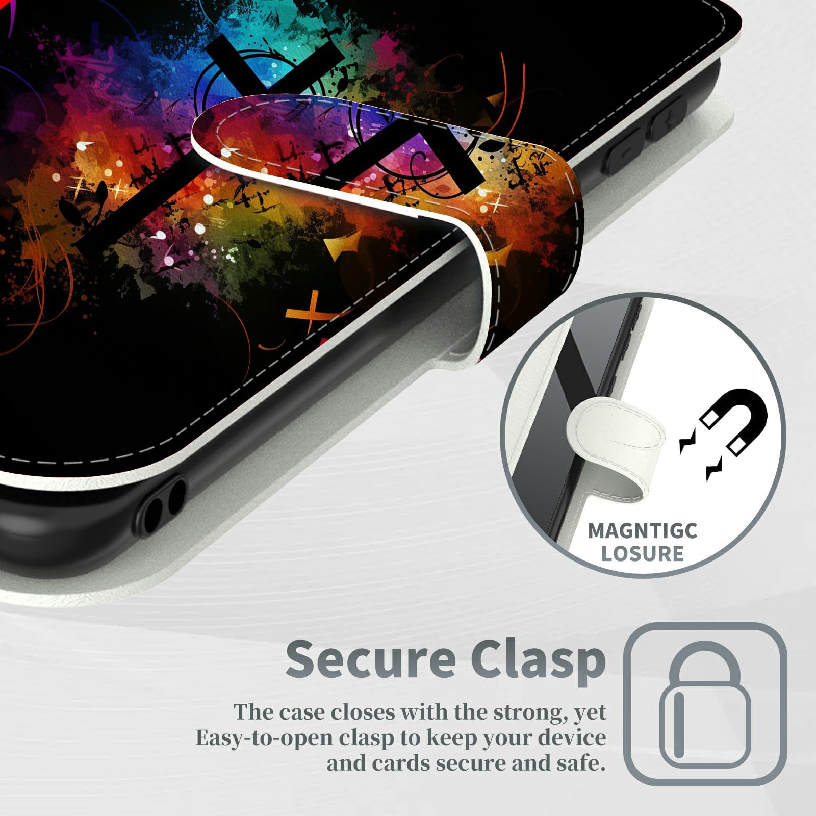 LEMAXELERS Funda Tipo Cartera Para Google Pixel 8, Pixel 8 Con Tapa Magnética De Piel Sintética Con Tarjetero, Funda Protectora A Prueba De Golpes Para Google Pixel 8, Color Rojo Vino