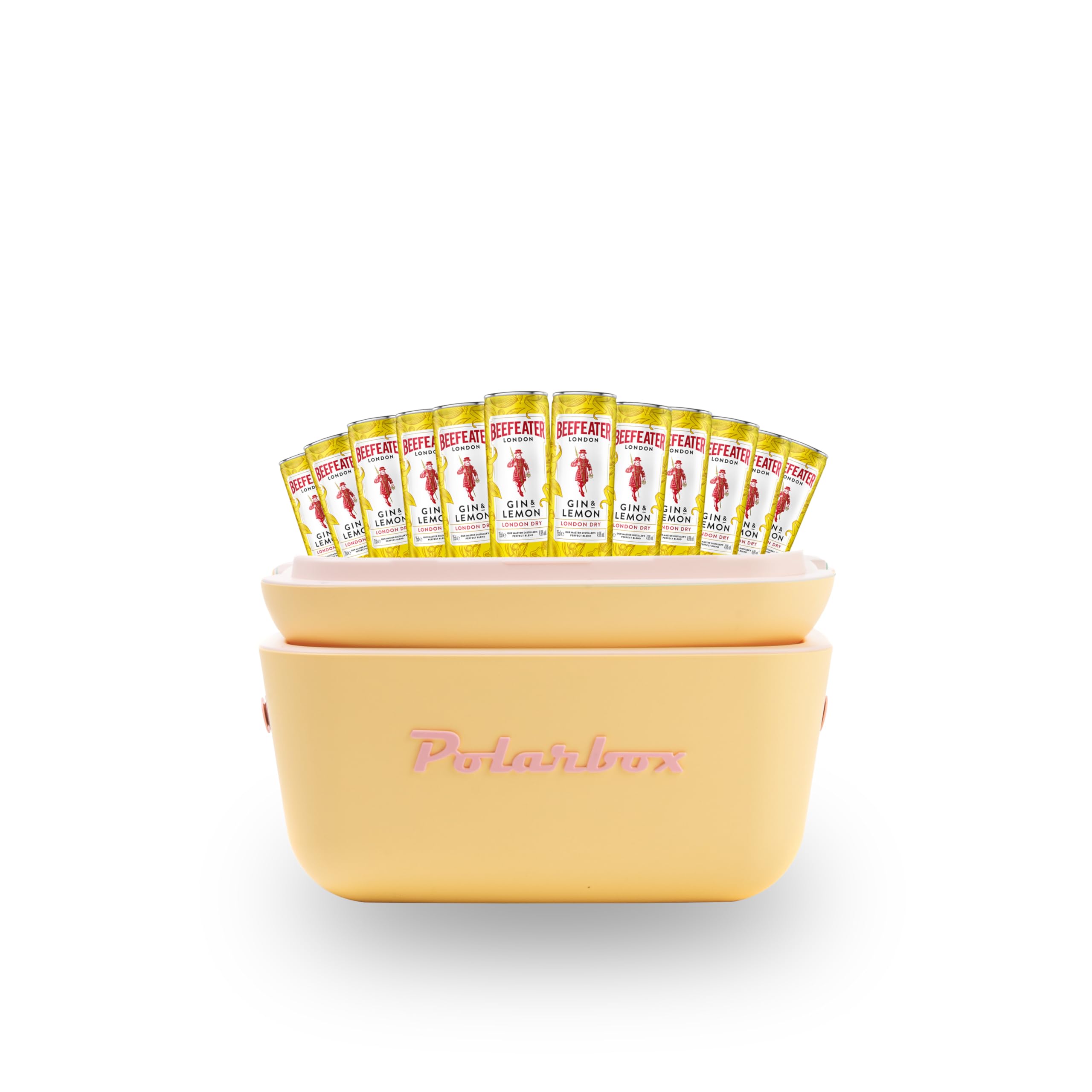 Beefeater Gin&Lemon REDI Cóctel 12 unidades con POLARBOX de Regalo - 250 ml