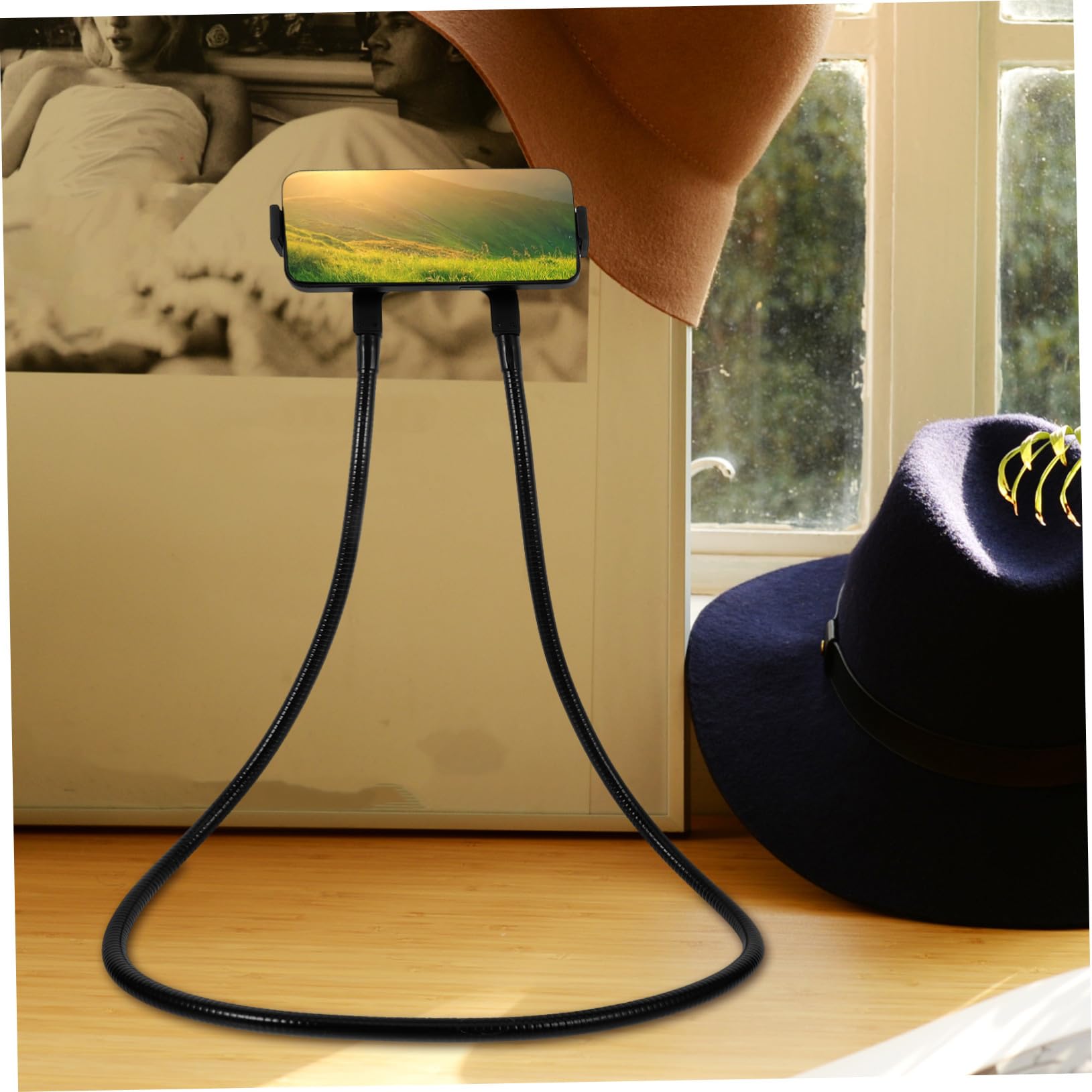 Zerodeko Soporte De Cuello Flexible para Teléfono Móvil Soporte para Tableta para Uso Doméstico